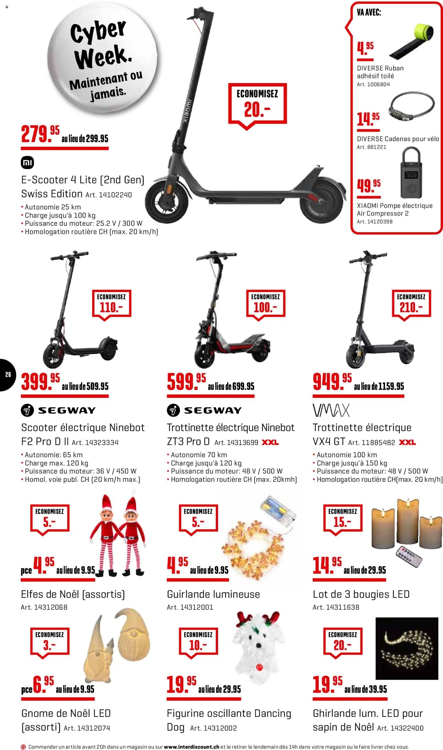 Interdiscount Aktionen FR (2025-12-01 - 2025-12-07) | 26