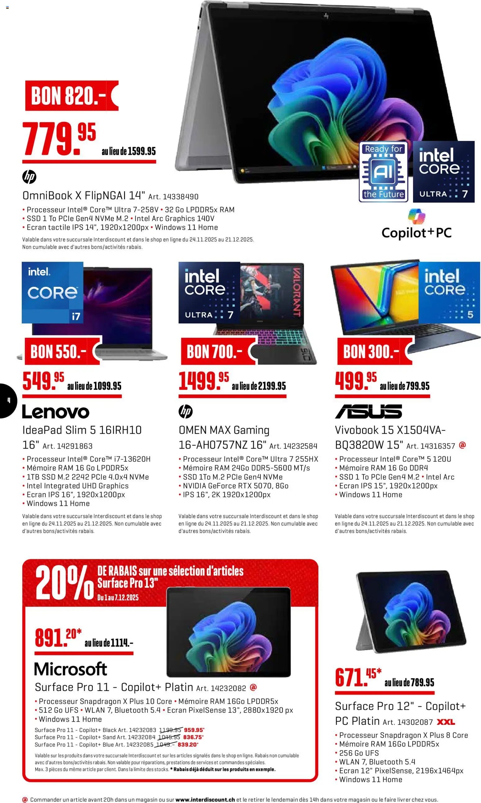 Interdiscount Aktionen FR (2025-12-01 - 2025-12-07) | 4