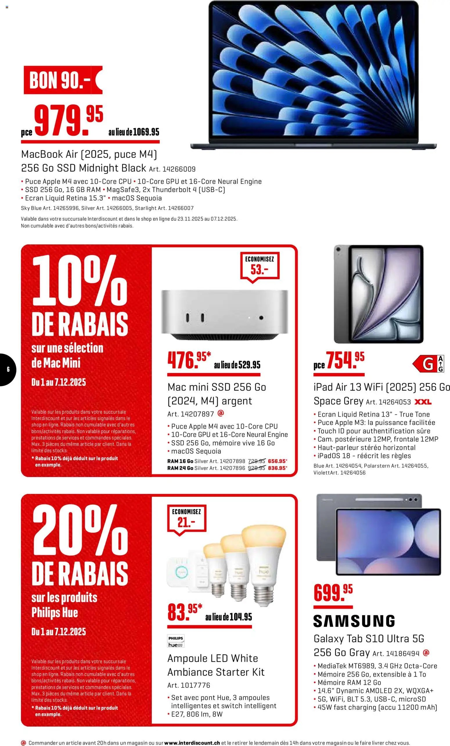 Interdiscount Aktionen FR (2025-12-01 - 2025-12-07) | 6