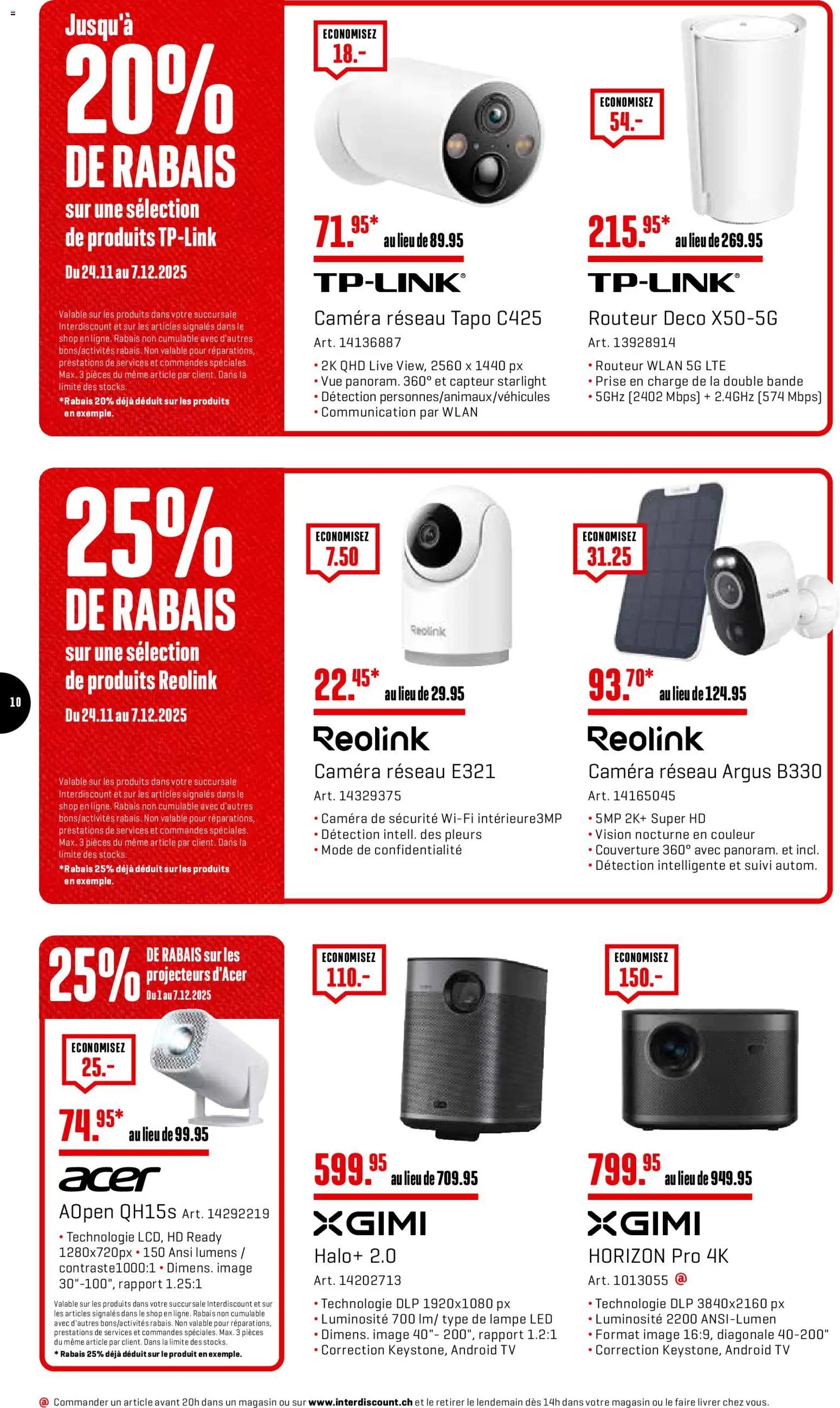 Interdiscount Aktionen FR (2025-12-01 - 2025-12-07) | 10