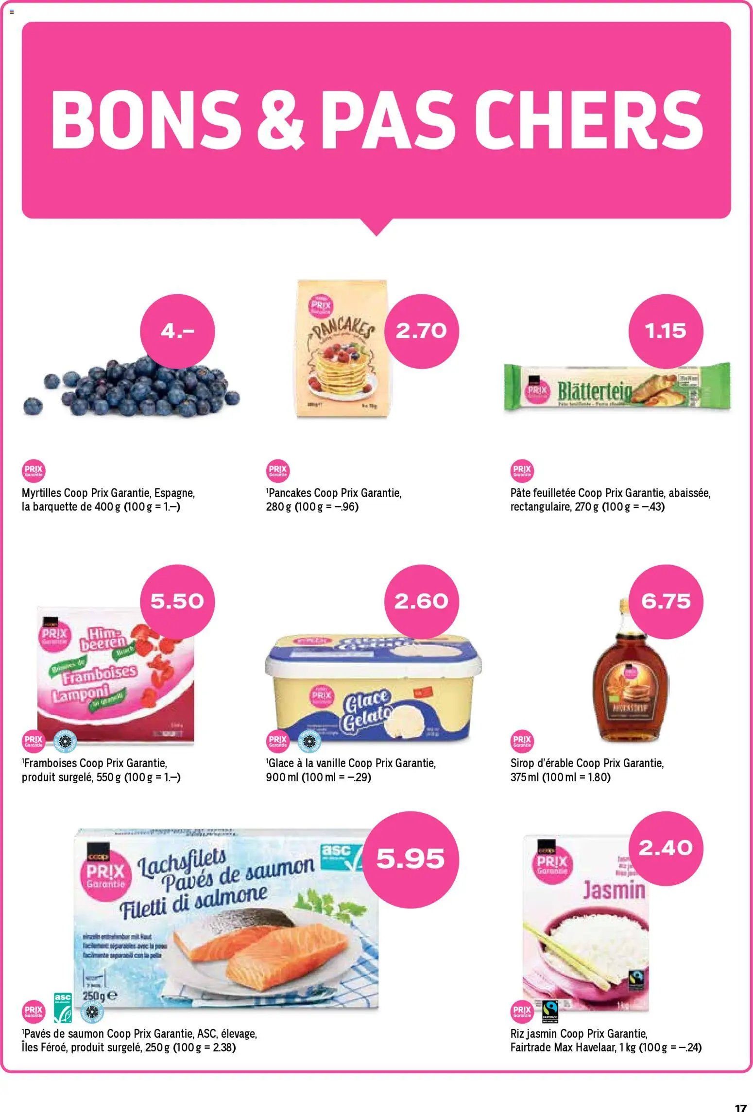 Coop aktionen FR (2026-03-31 - 2026-04-08)