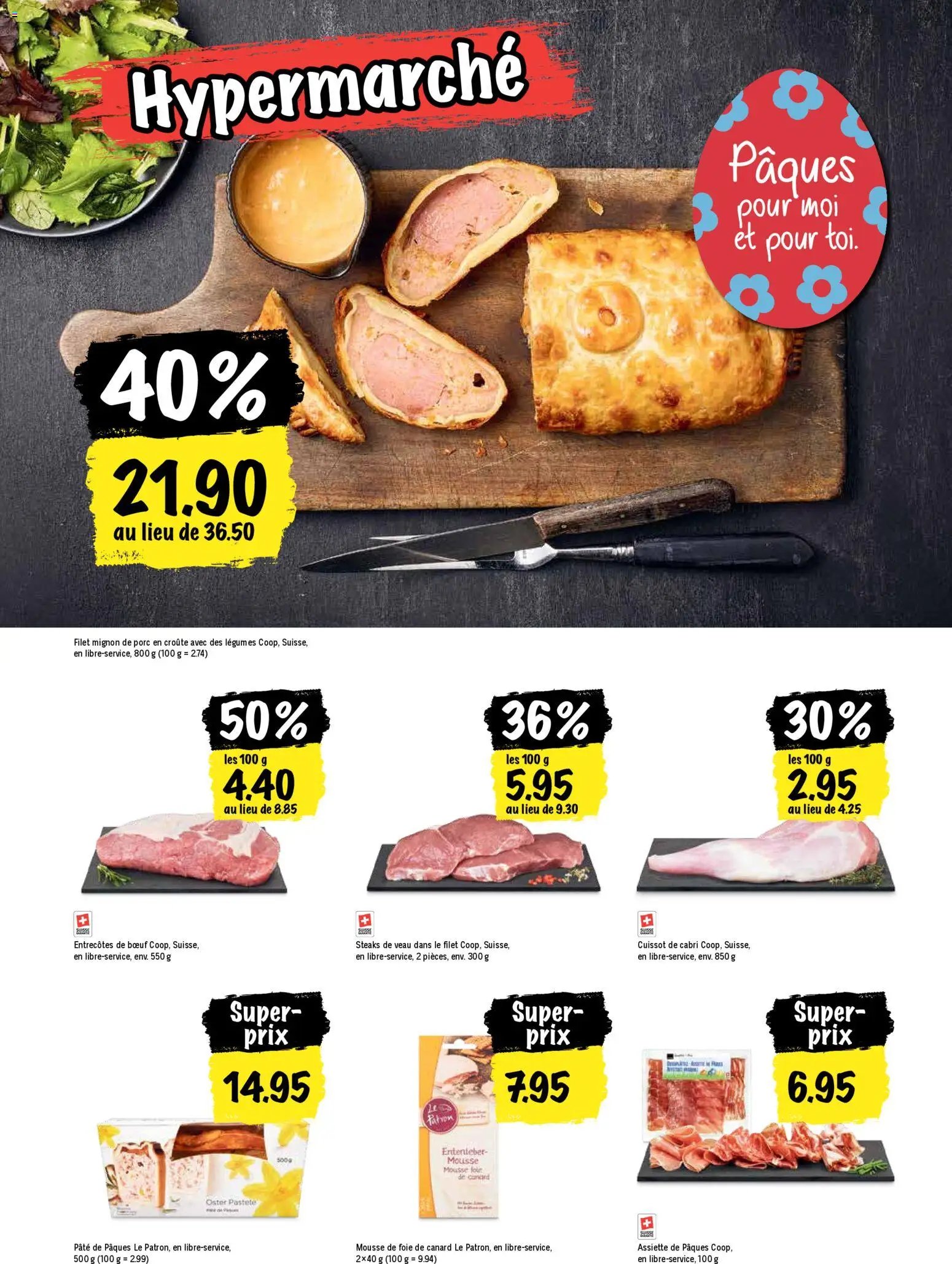 Coop aktionen FR (2026-03-31 - 2026-04-08)