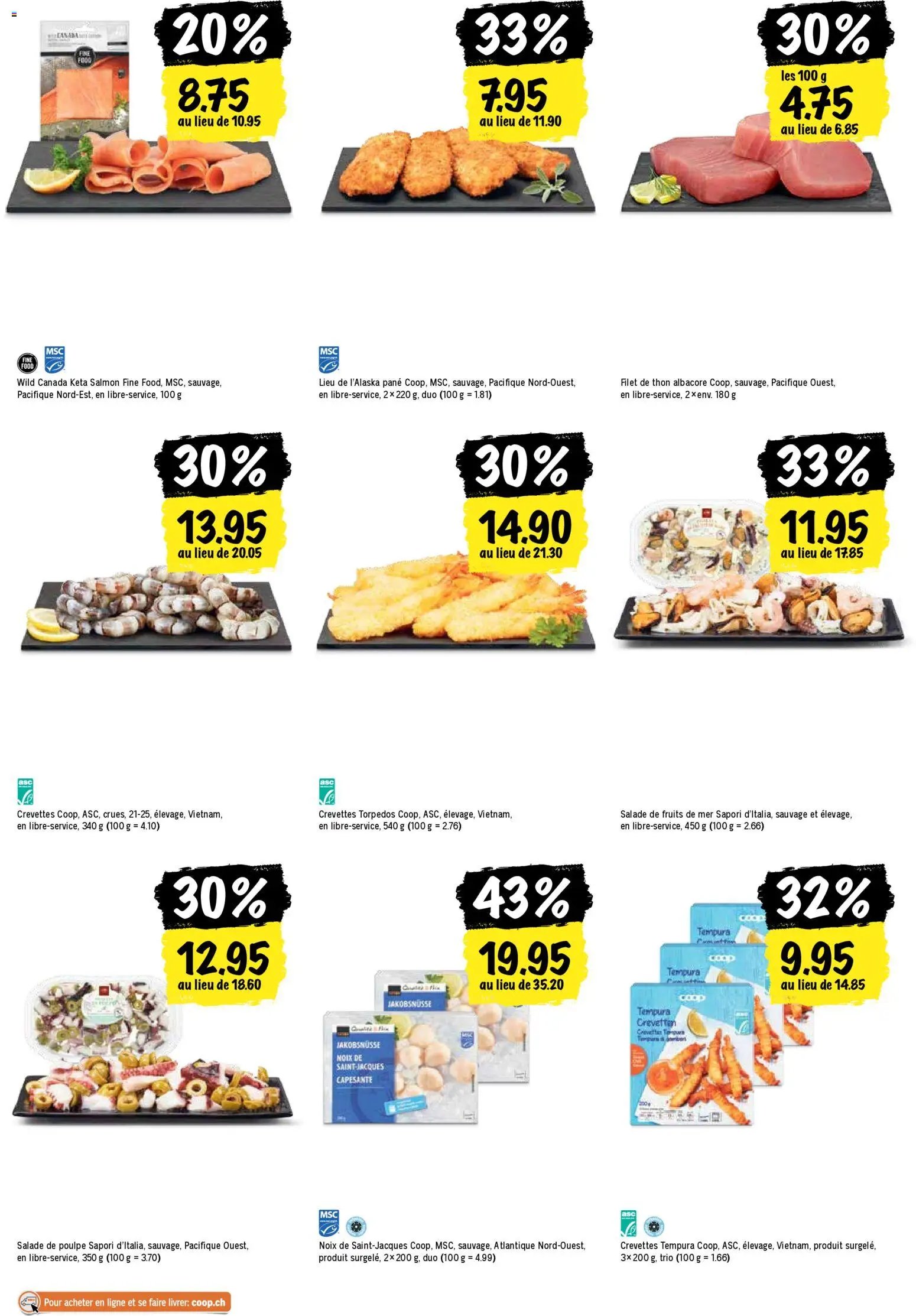 Coop aktionen FR (2026-03-31 - 2026-04-08)