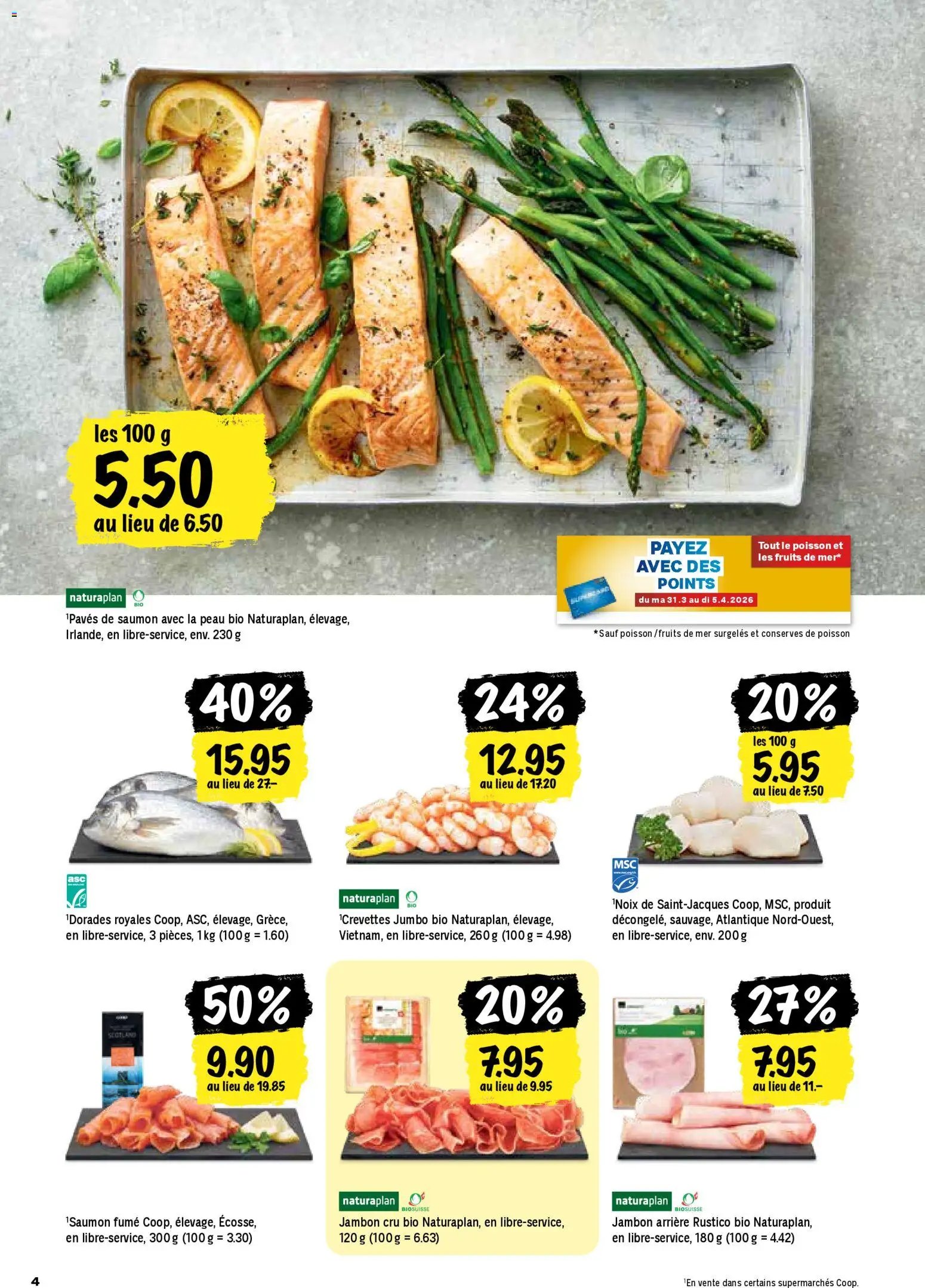 Coop aktionen FR (2026-03-31 - 2026-04-08)