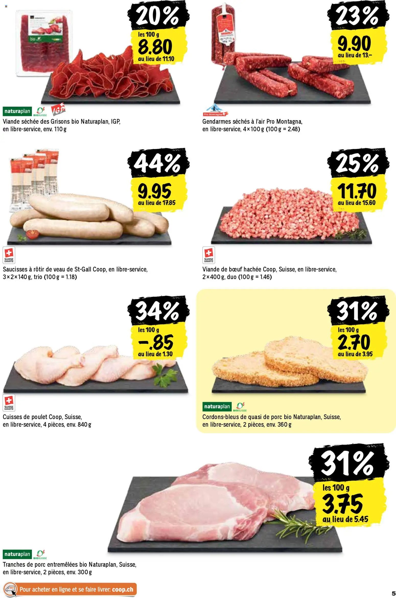 Coop aktionen FR (2026-03-31 - 2026-04-08)