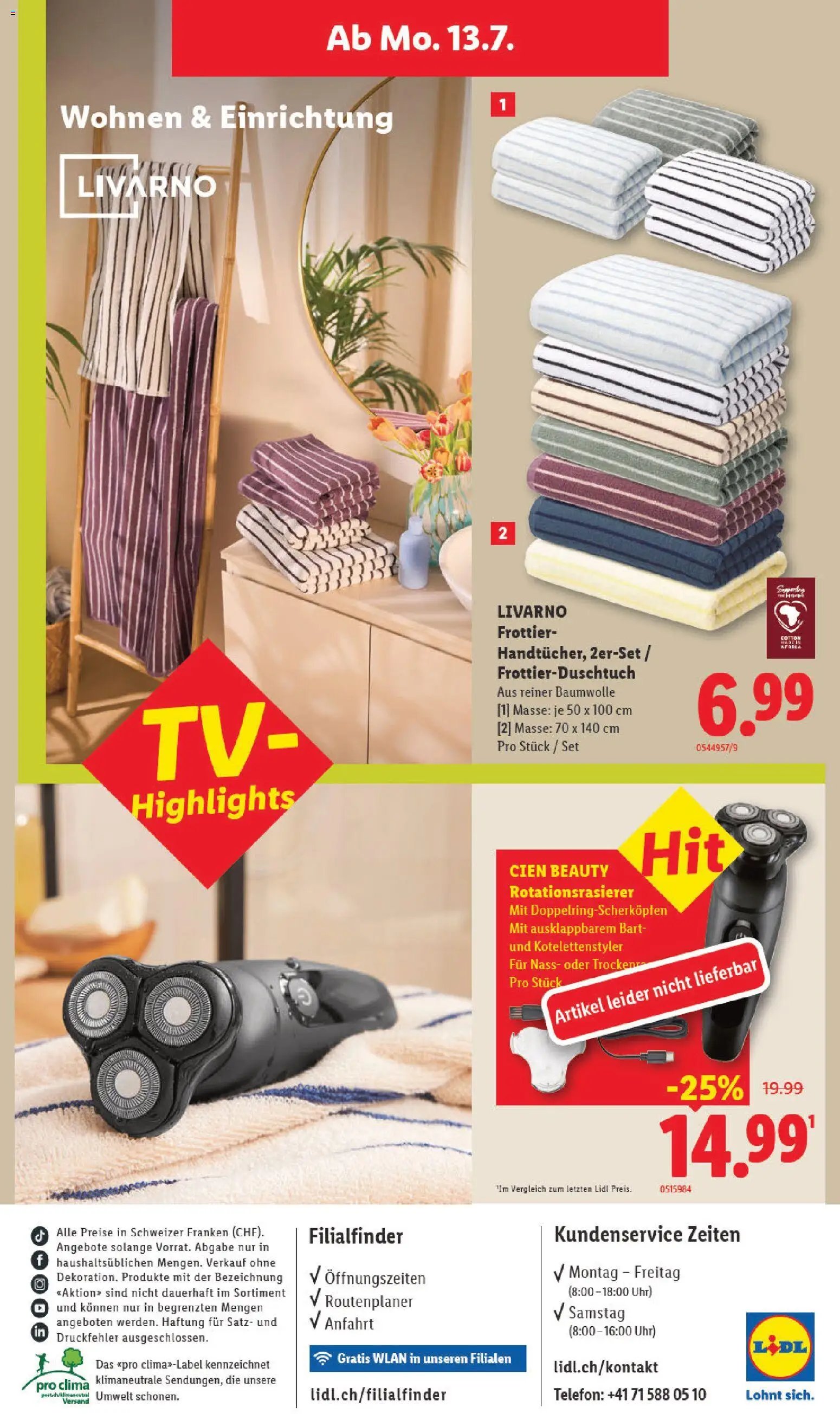 Lidl aktionen