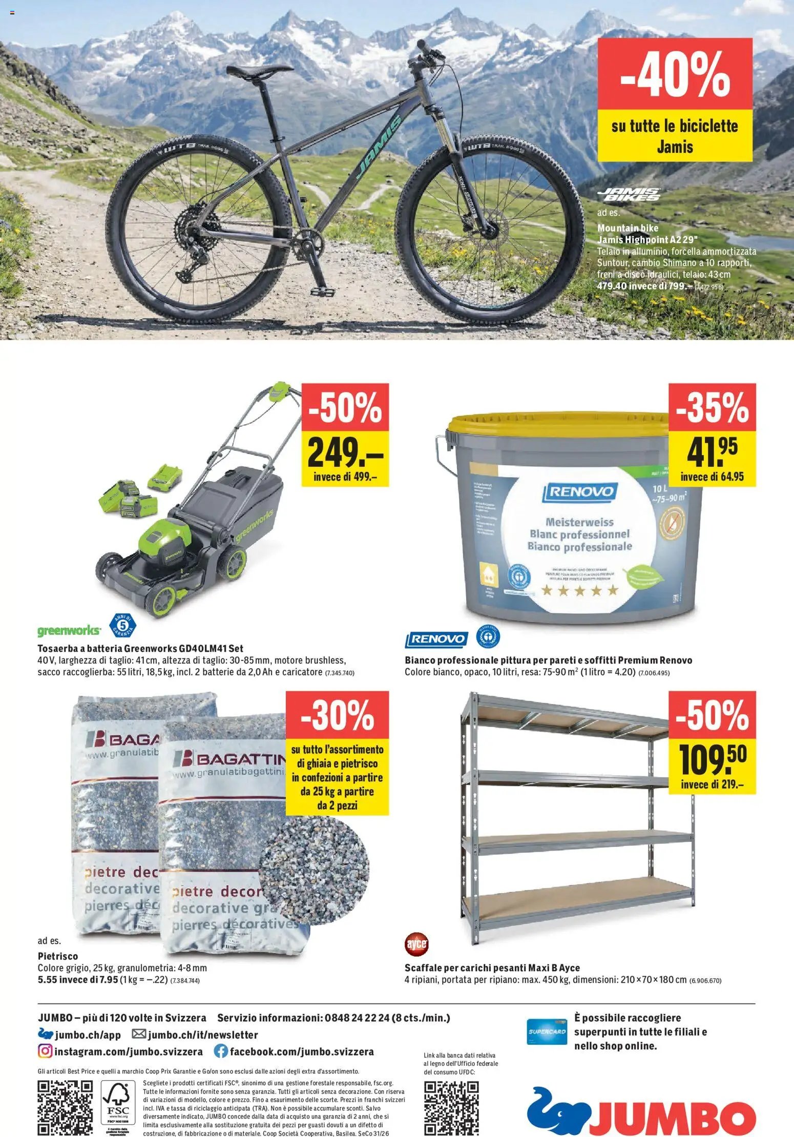 Jumbo aktionen IT