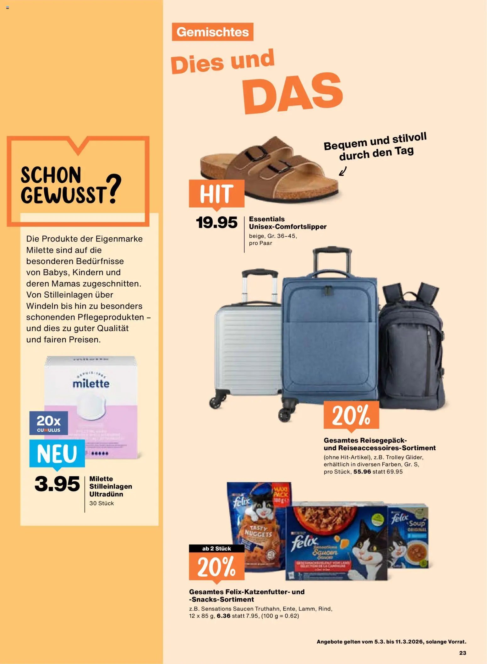 Migros aktionen (2026-03-03 - 2026-03-11)