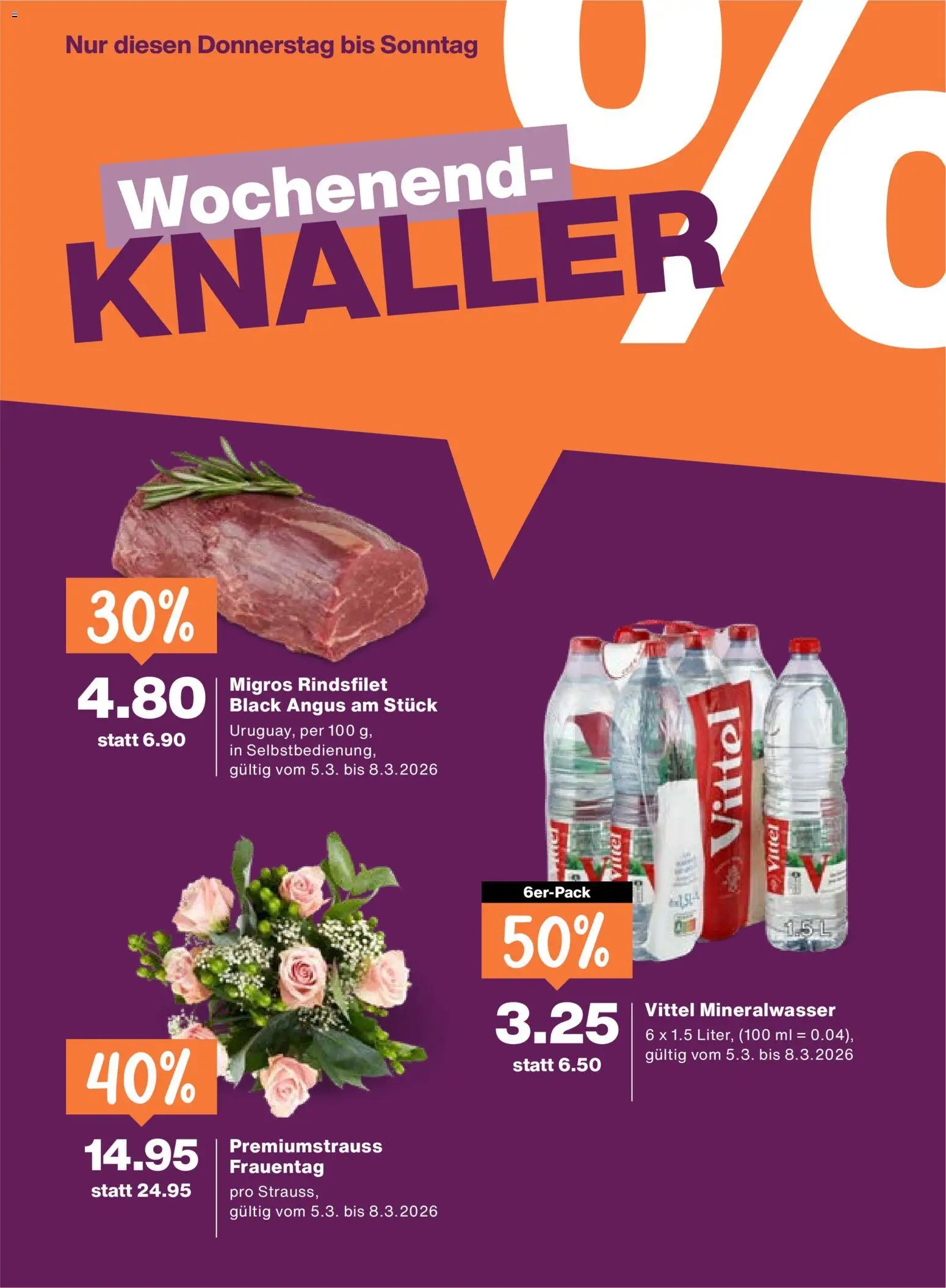 Migros aktionen (2026-03-03 - 2026-03-11)