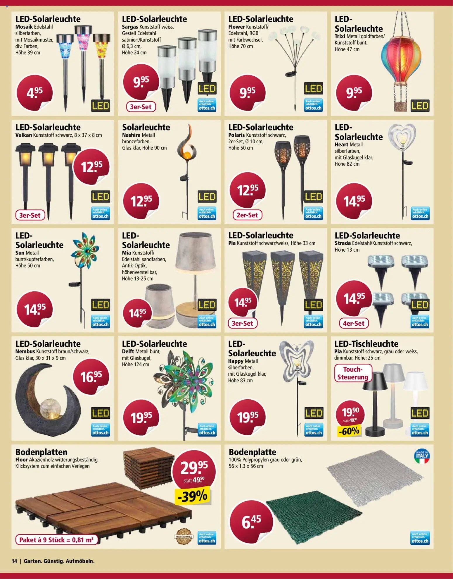 Otto's Aktionen Gartenmöbel (2026-03-03 - 2026-03-09)