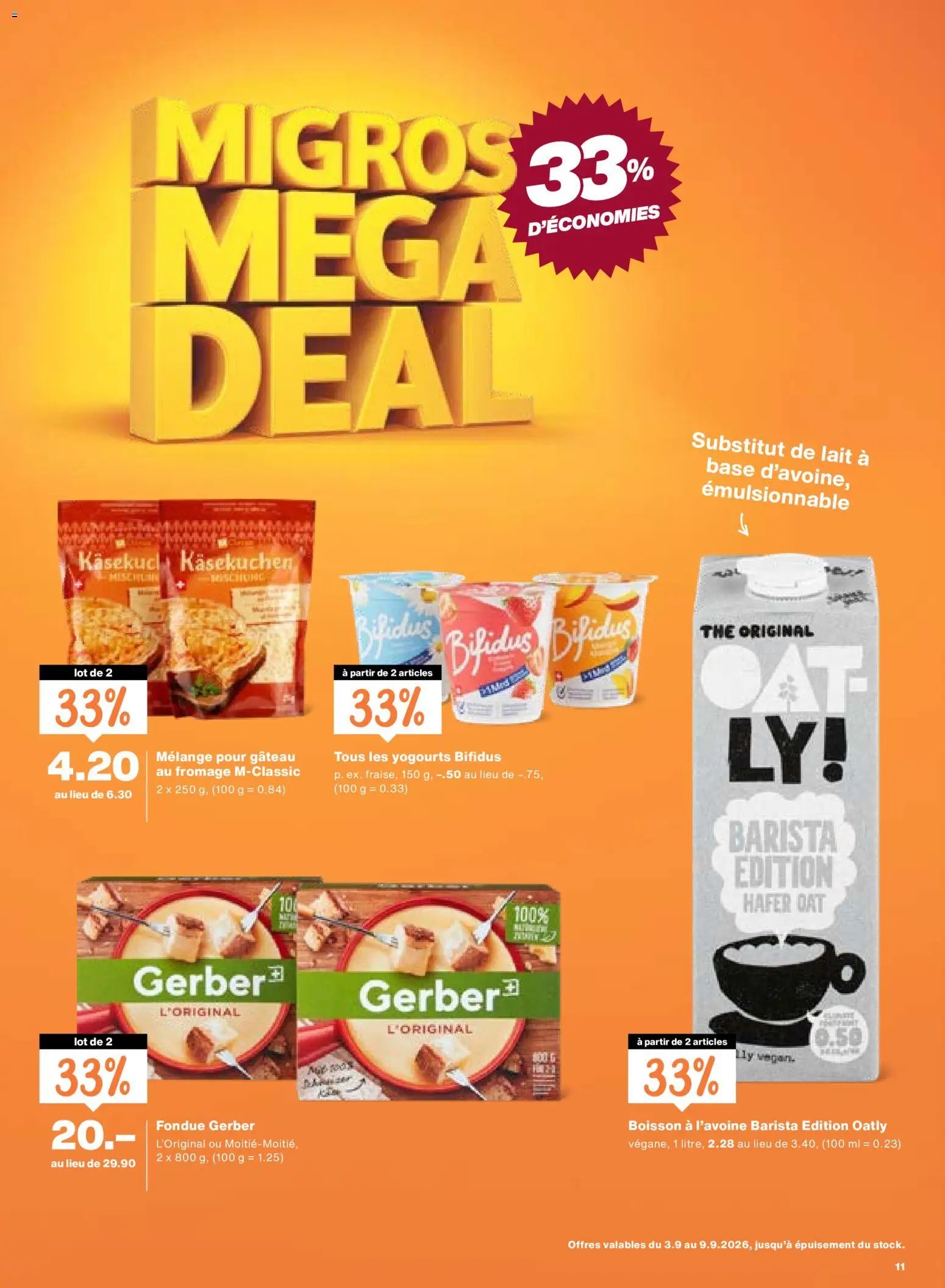 Migros aktionen FR