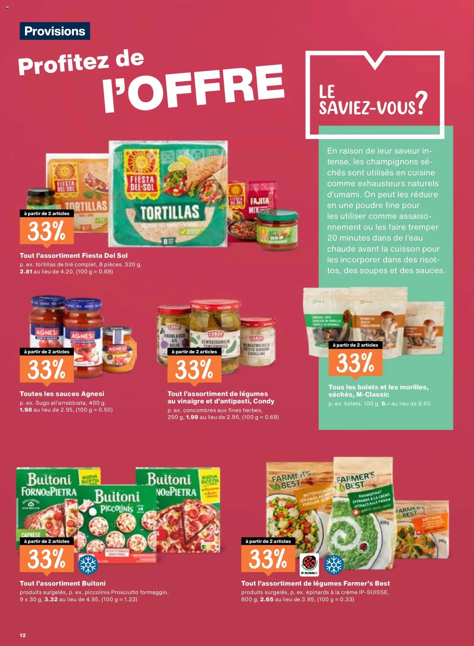 Migros aktionen FR