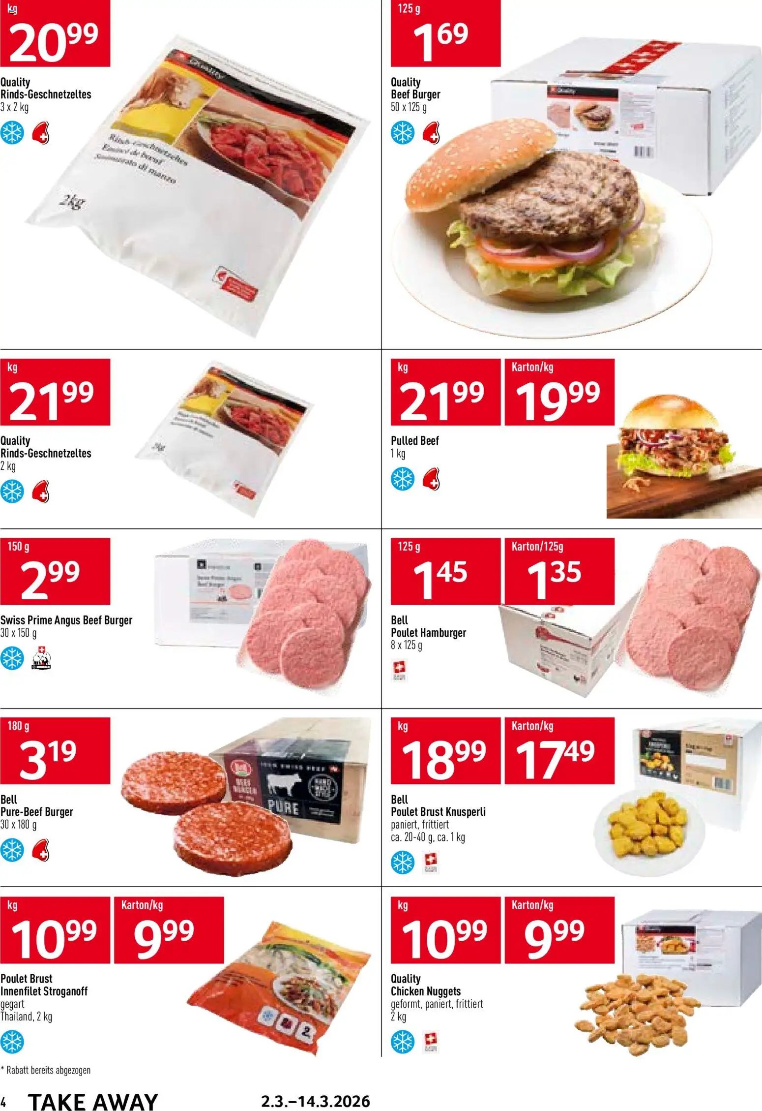 Prodega Aktionen Take Away (2026-03-02 - 2026-03-14)