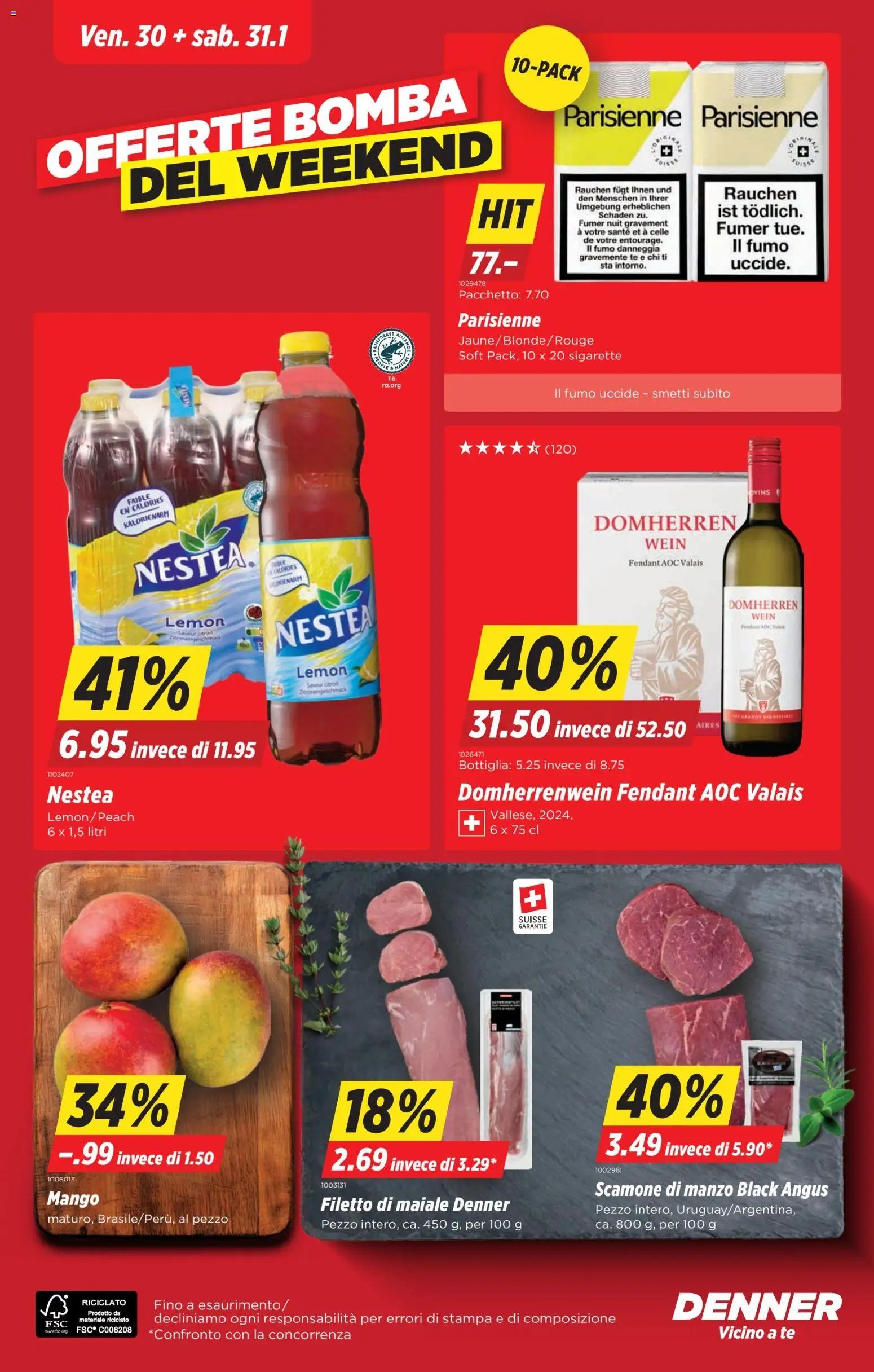 Denner Aktionen IT (2026-01-27 - 2026-02-04)