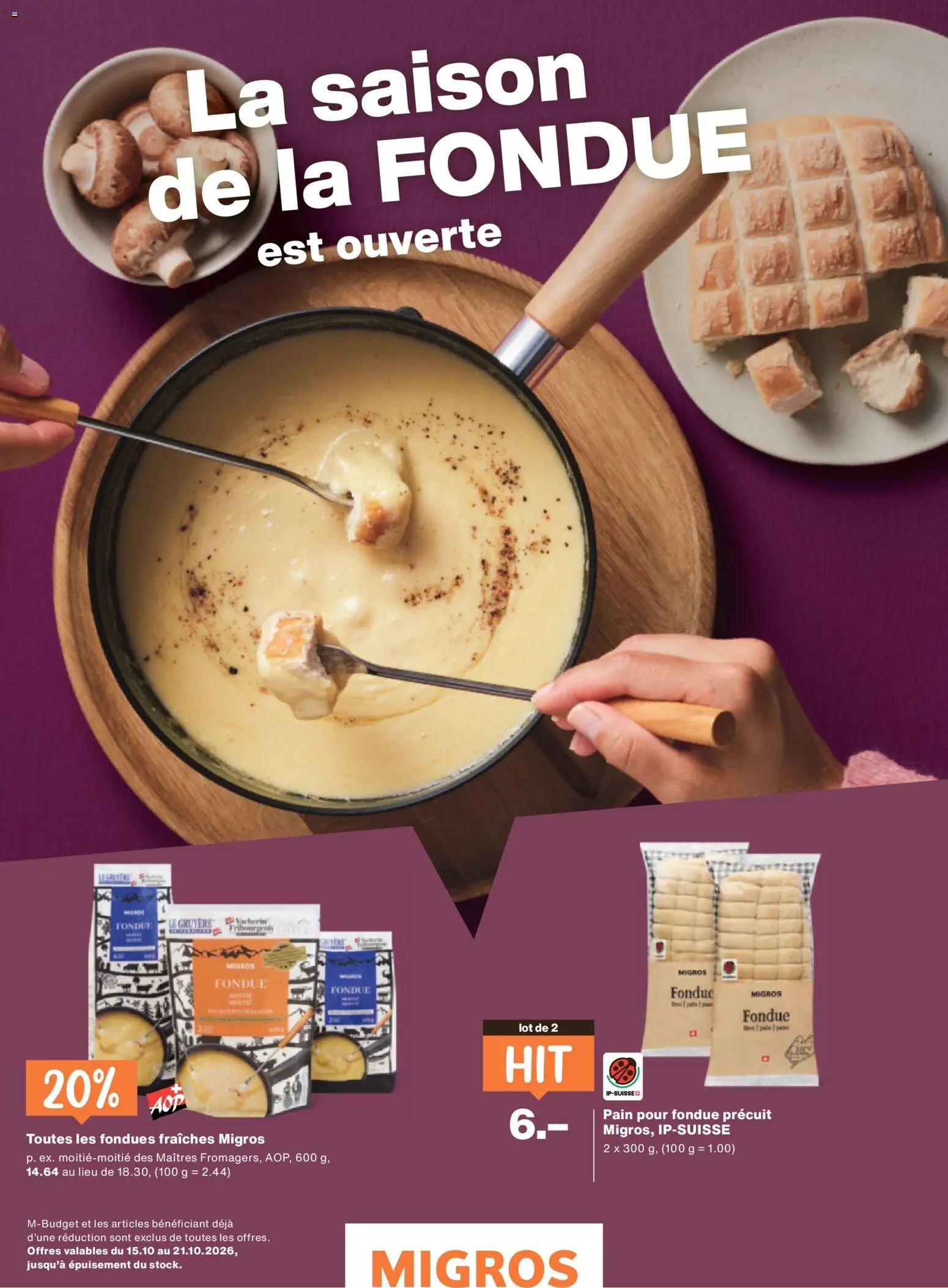 Migros aktionen Magazine FR