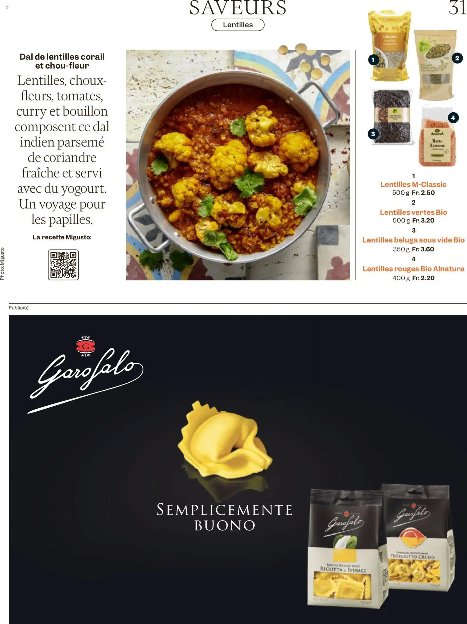 Migros aktionen Magazine FR