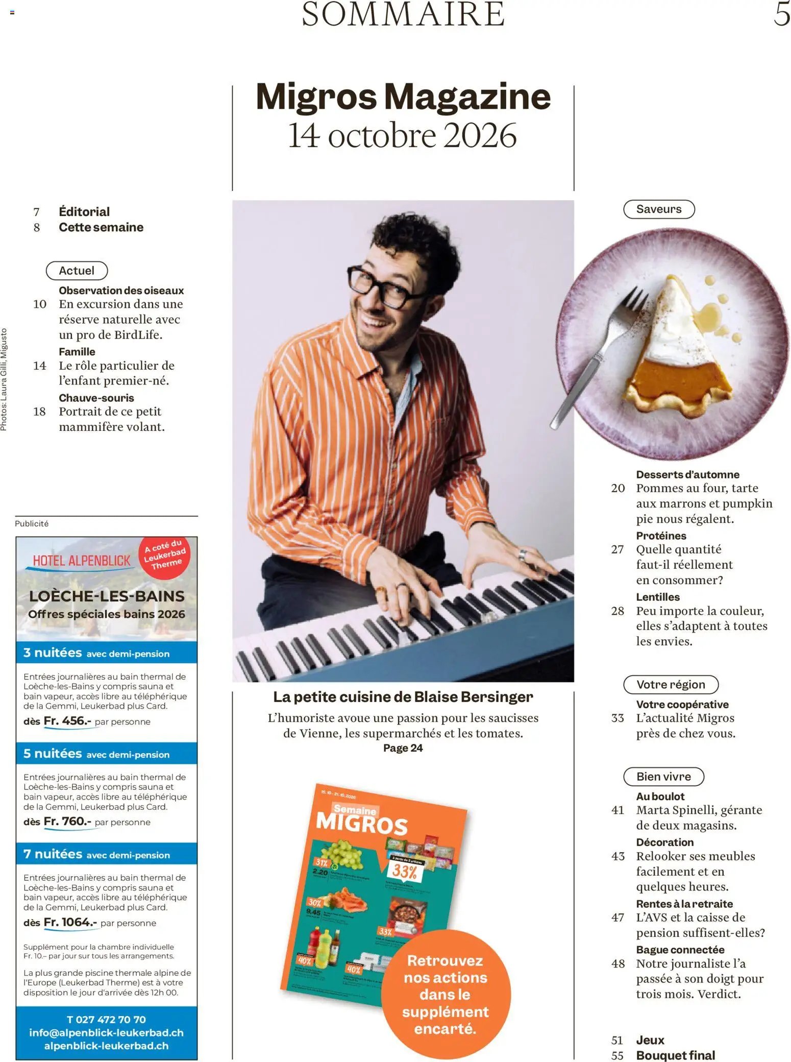 Migros aktionen Magazine FR