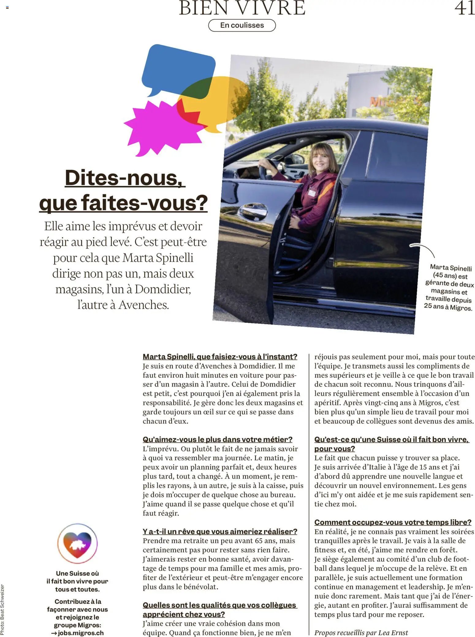 Migros aktionen Magazine FR