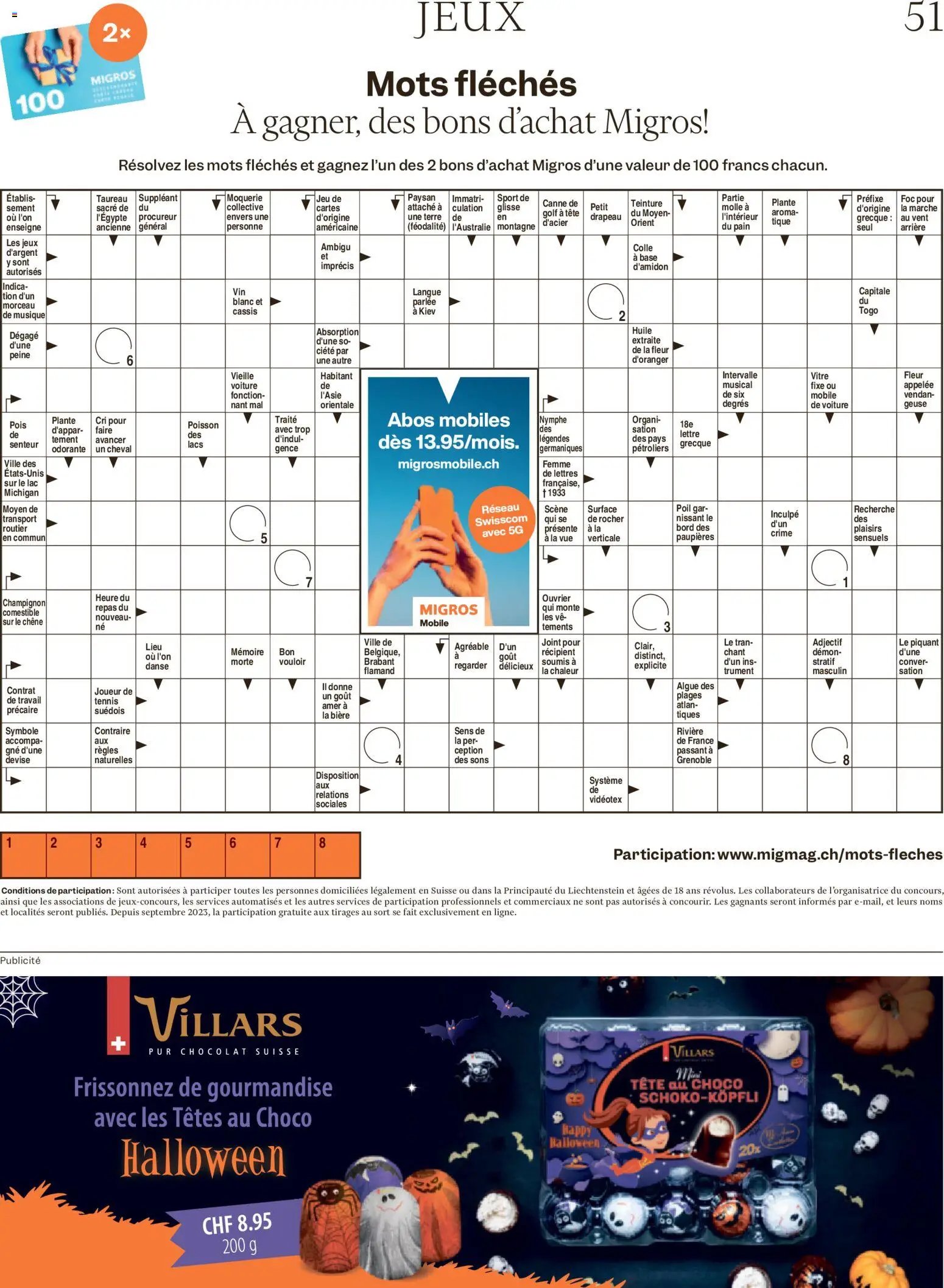 Migros aktionen Magazine FR