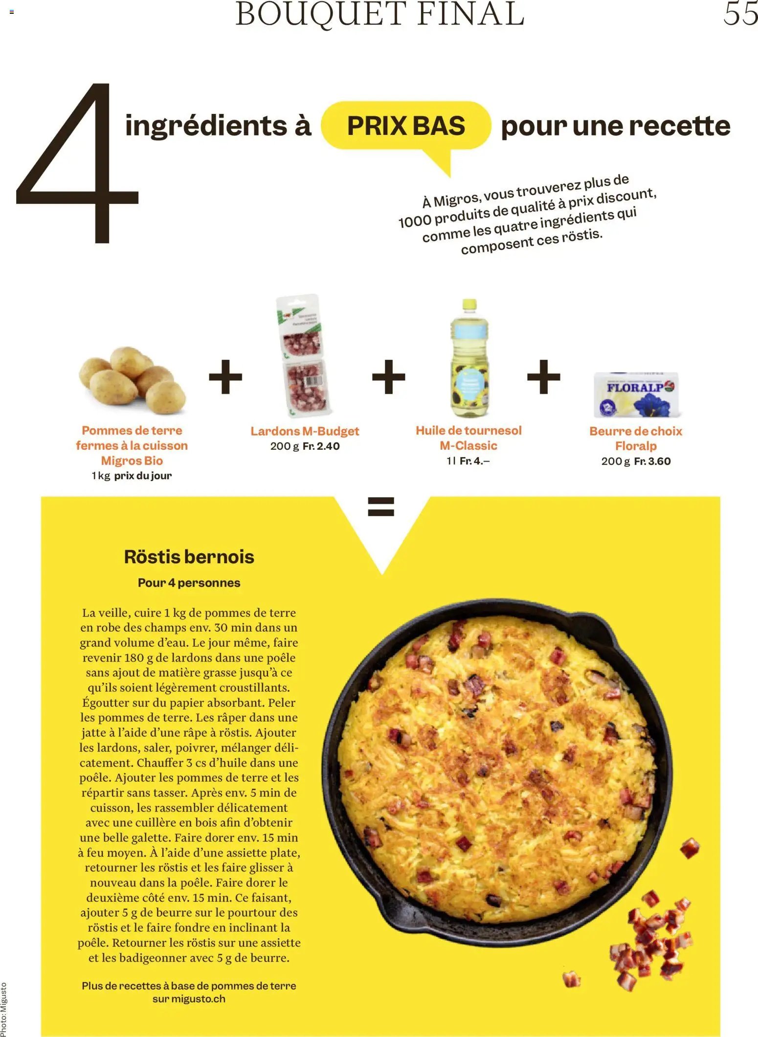 Migros aktionen Magazine FR