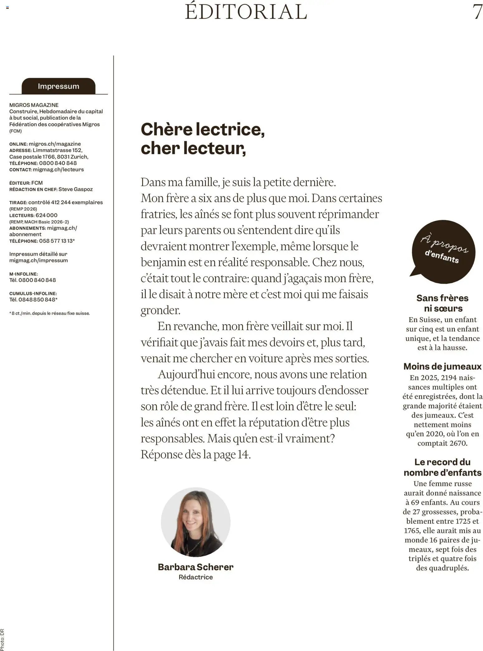 Migros aktionen Magazine FR