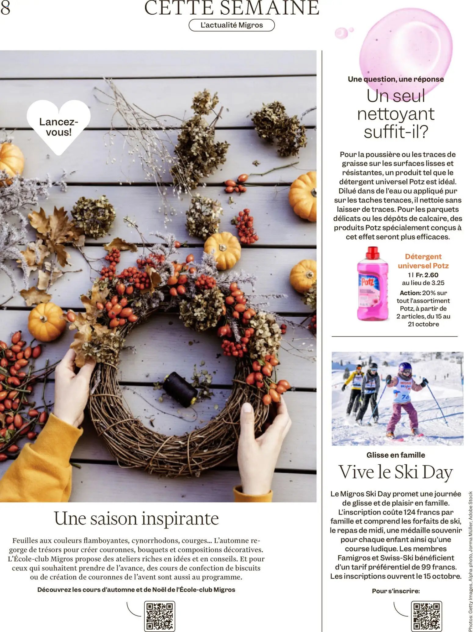 Migros aktionen Magazine FR