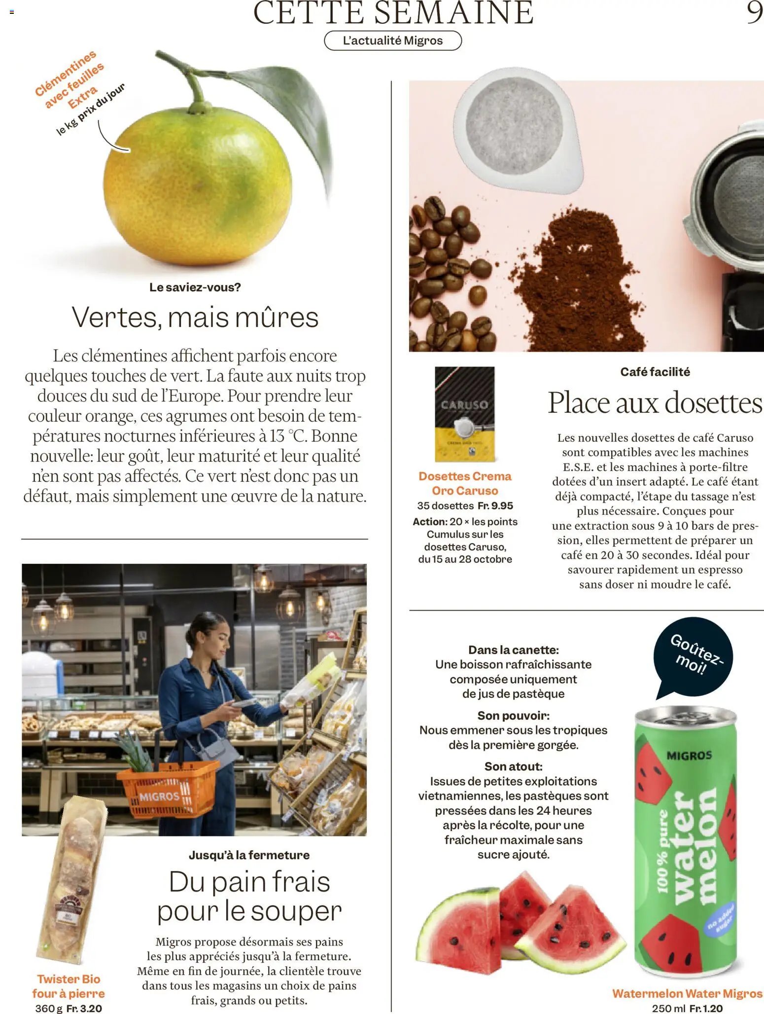 Migros aktionen Magazine FR