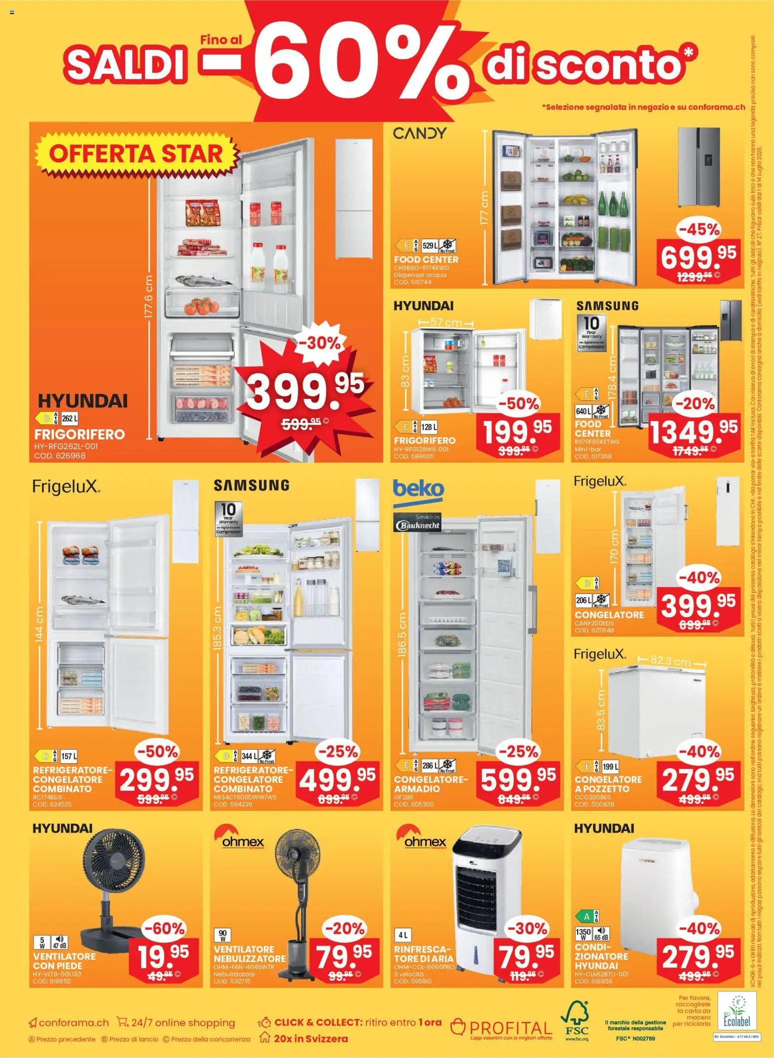 Conforama aktionen Saldi