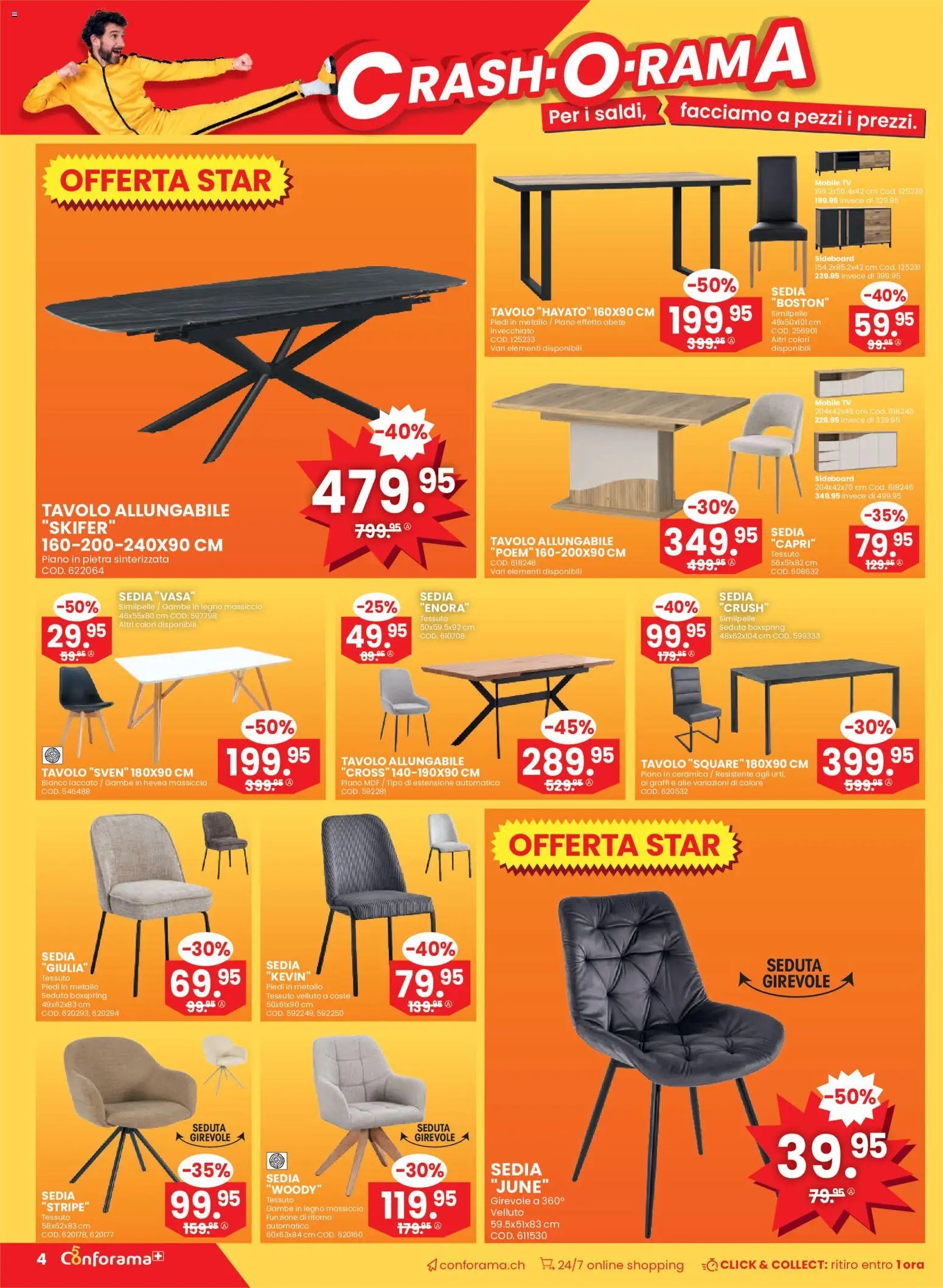 Conforama aktionen Saldi