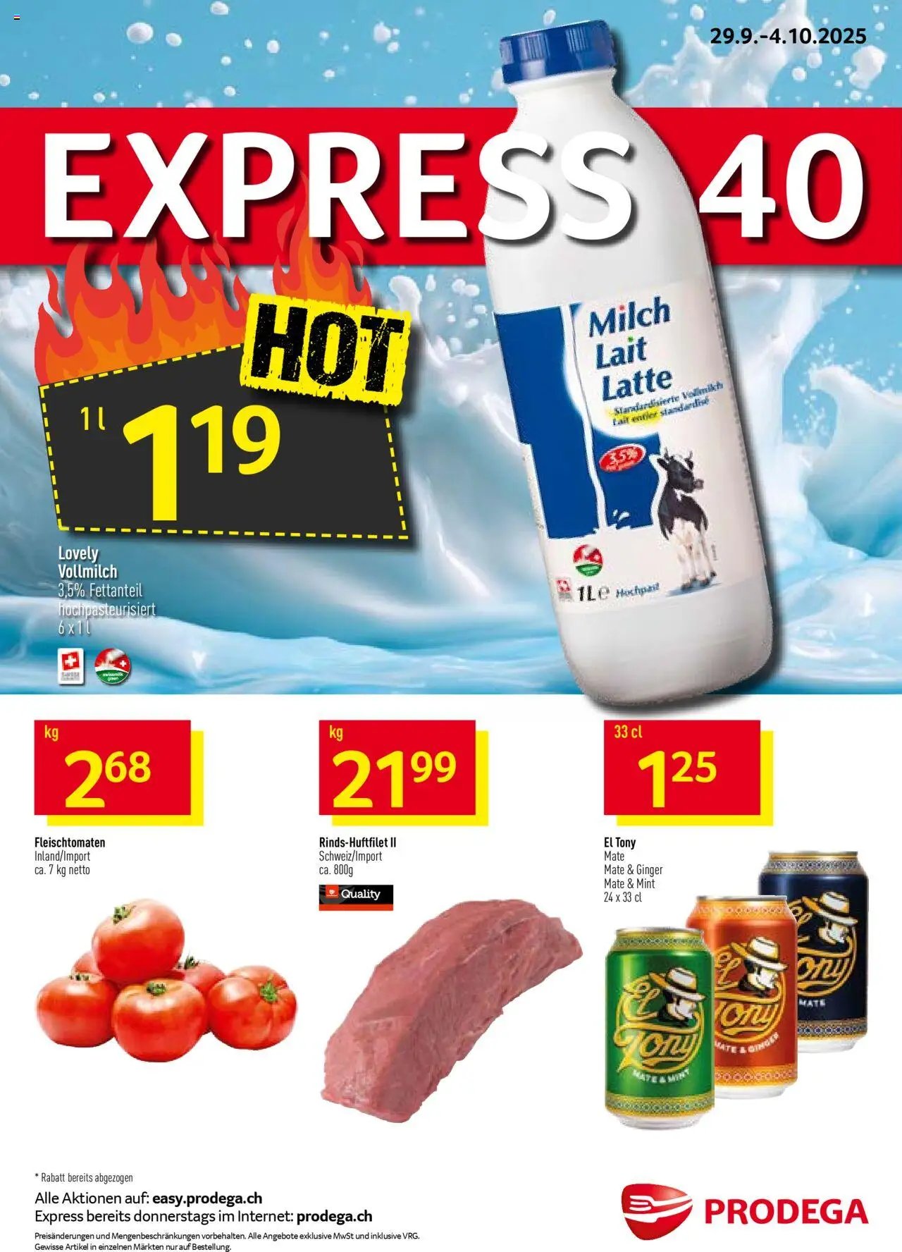 Prodega Aktionen (2025-09-29 - 2025-10-04) | 1