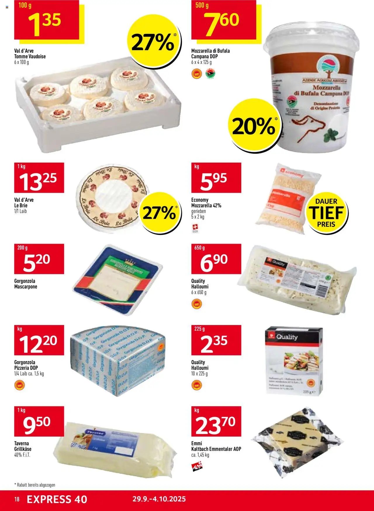 Prodega Aktionen (2025-09-29 - 2025-10-04)