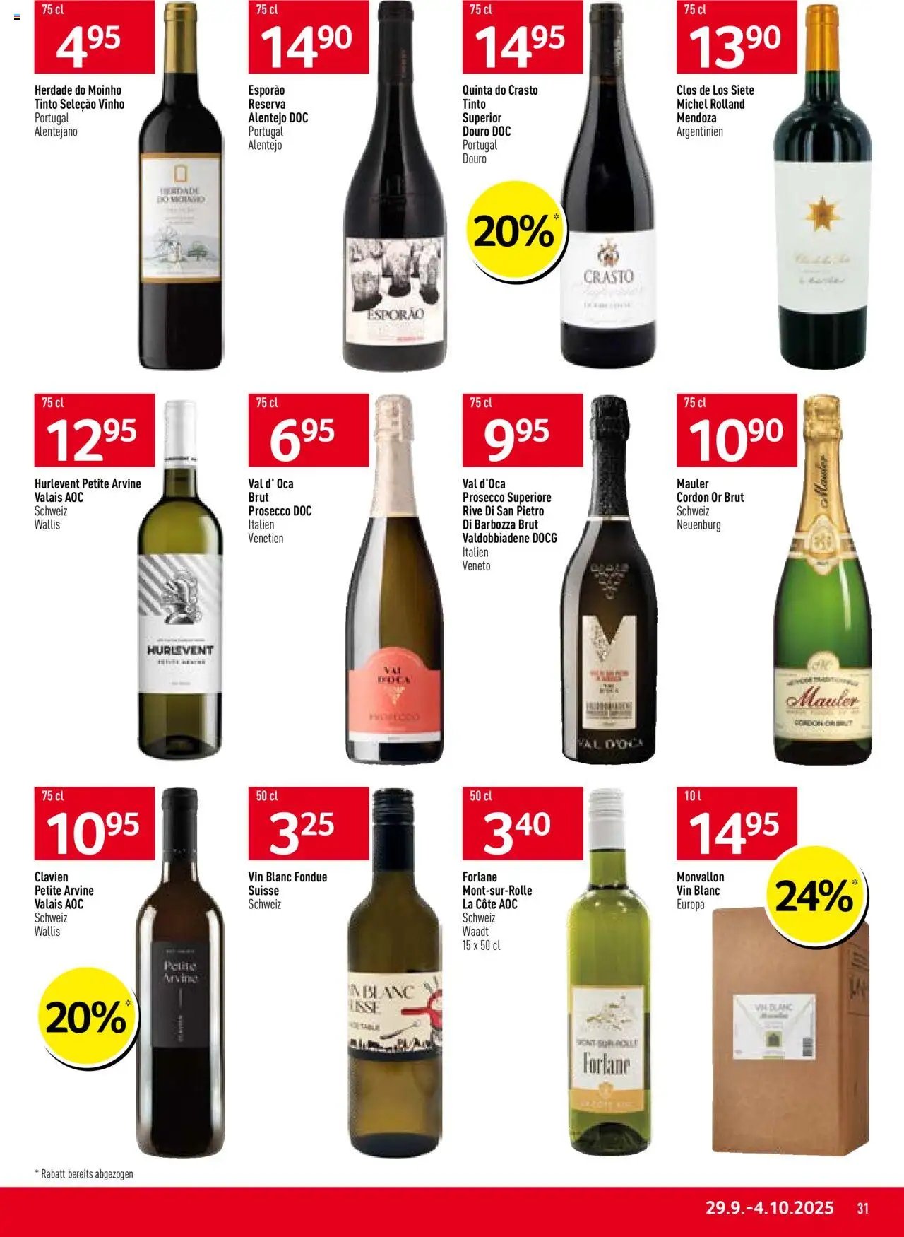 Prodega Aktionen (2025-09-29 - 2025-10-04)