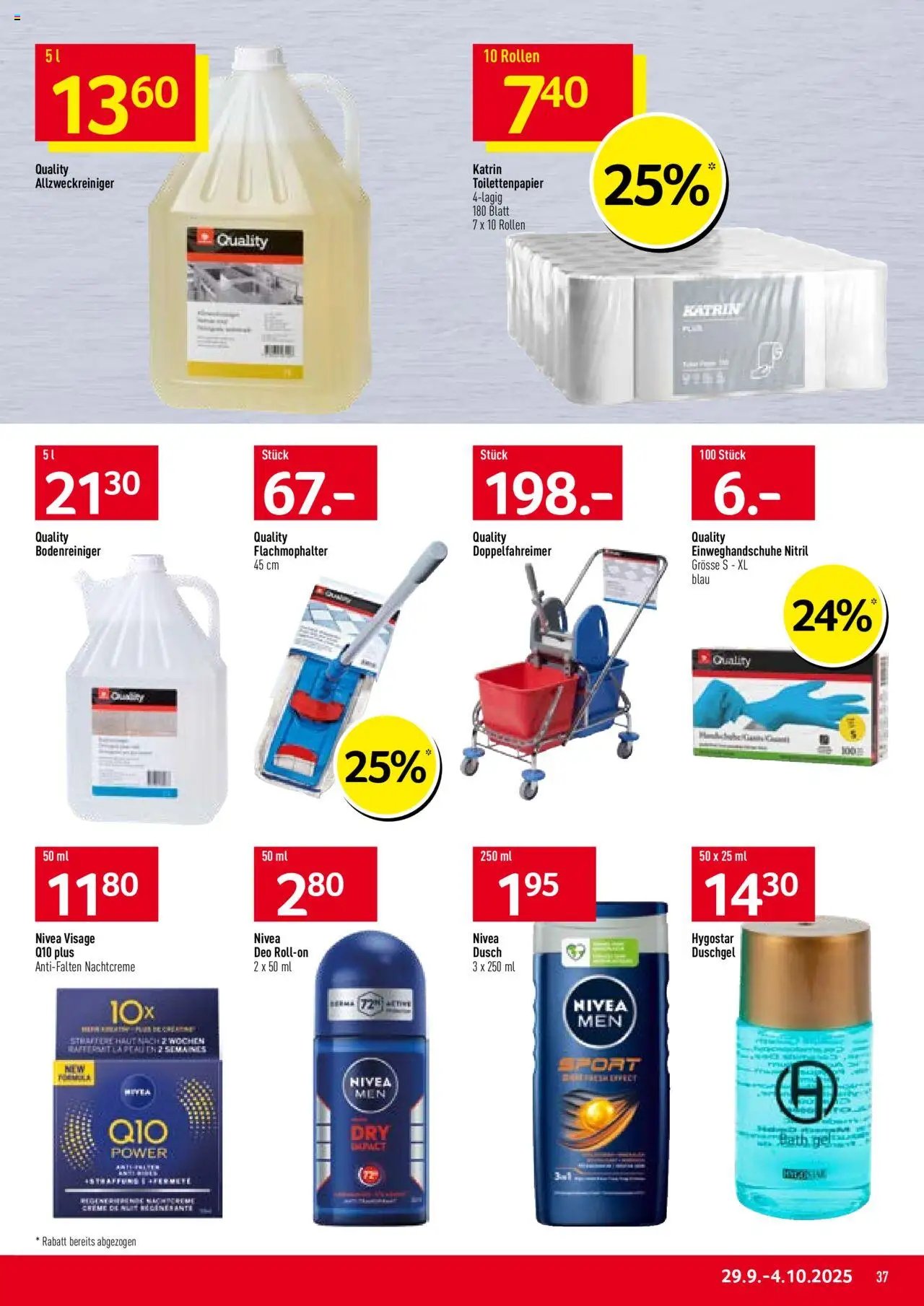 Prodega Aktionen (2025-09-29 - 2025-10-04)