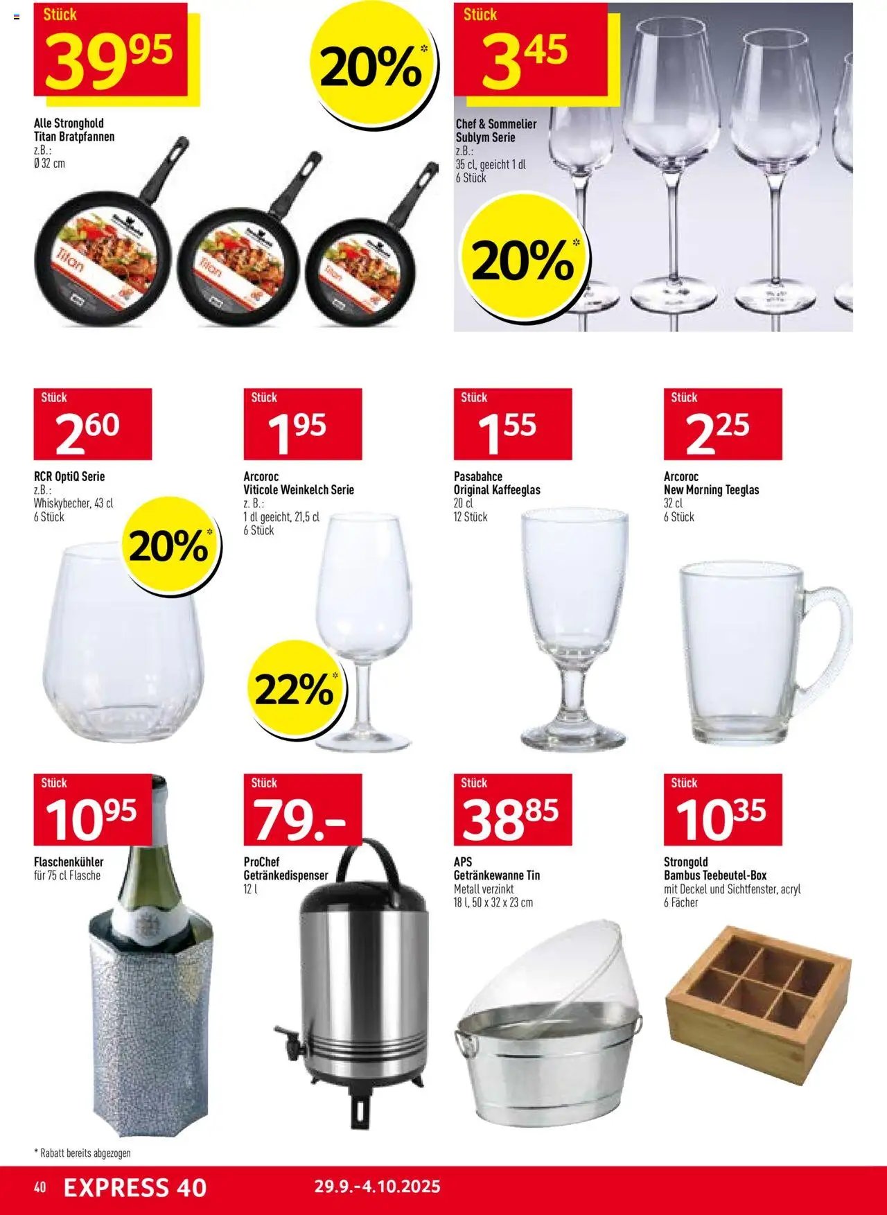 Prodega Aktionen (2025-09-29 - 2025-10-04)