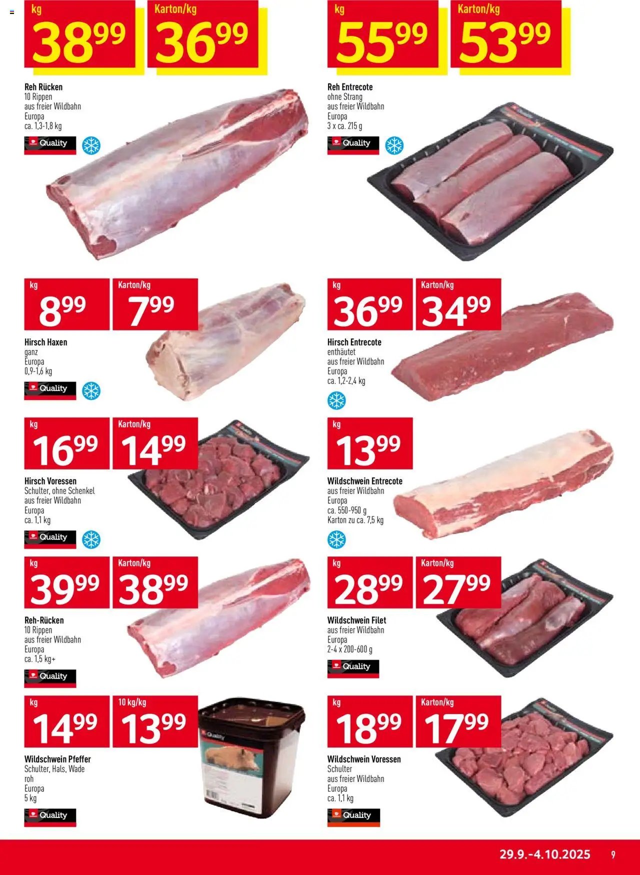 Prodega Aktionen (2025-09-29 - 2025-10-04)
