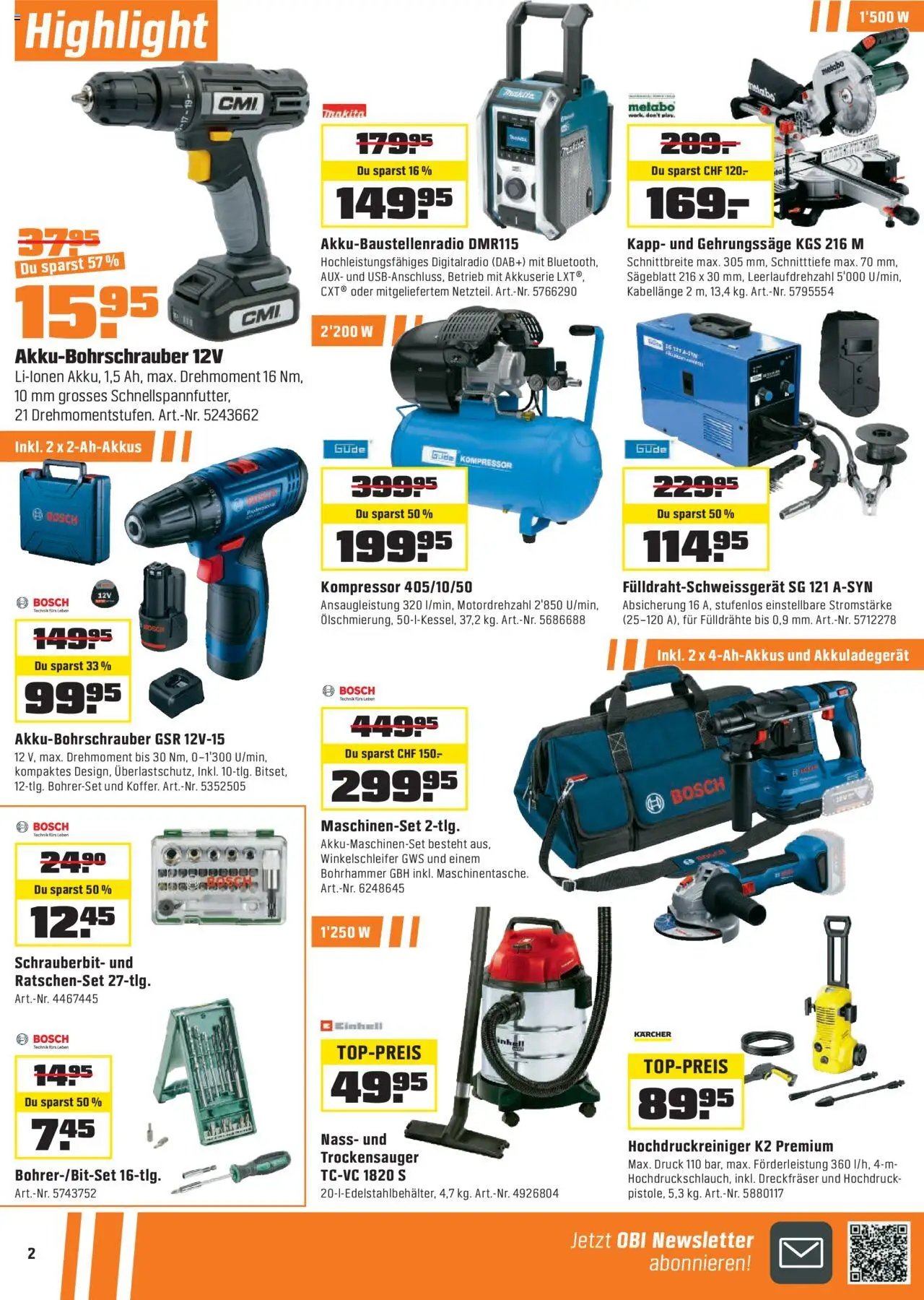 OBI Aktionen (2025-10-18 - 2025-11-08) | 2