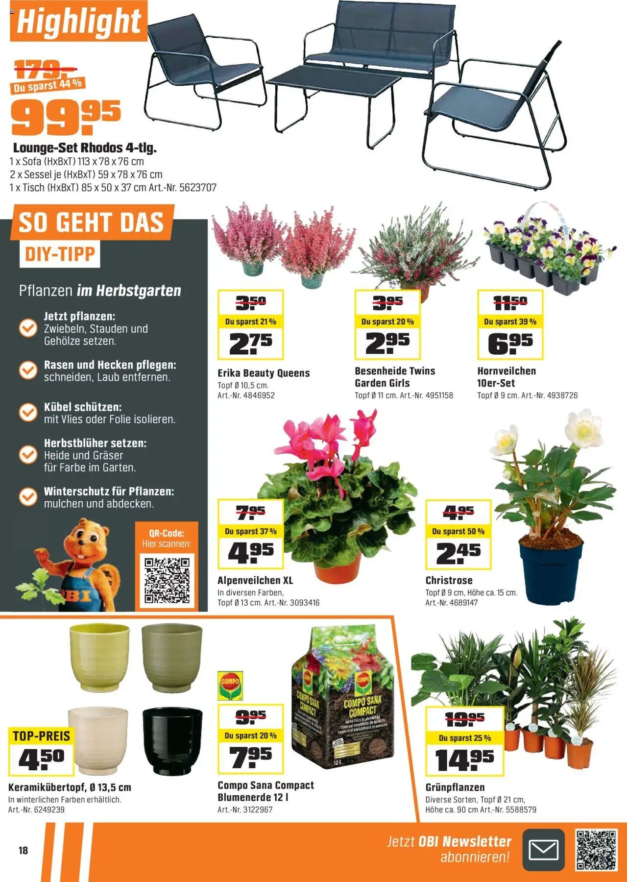 OBI Aktionen (2025-10-18 - 2025-11-08) | 18
