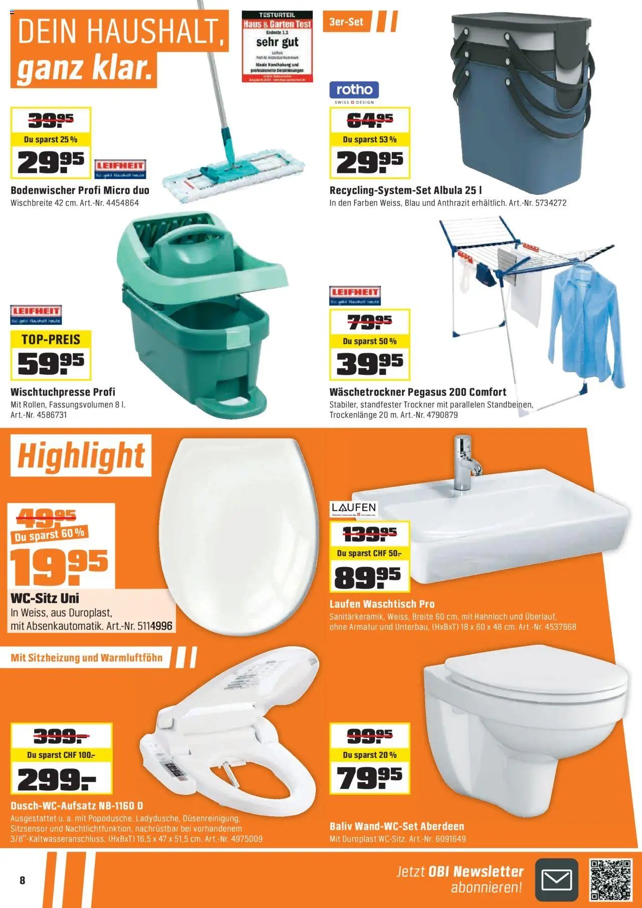 OBI Aktionen (2025-10-18 - 2025-11-08) | 8