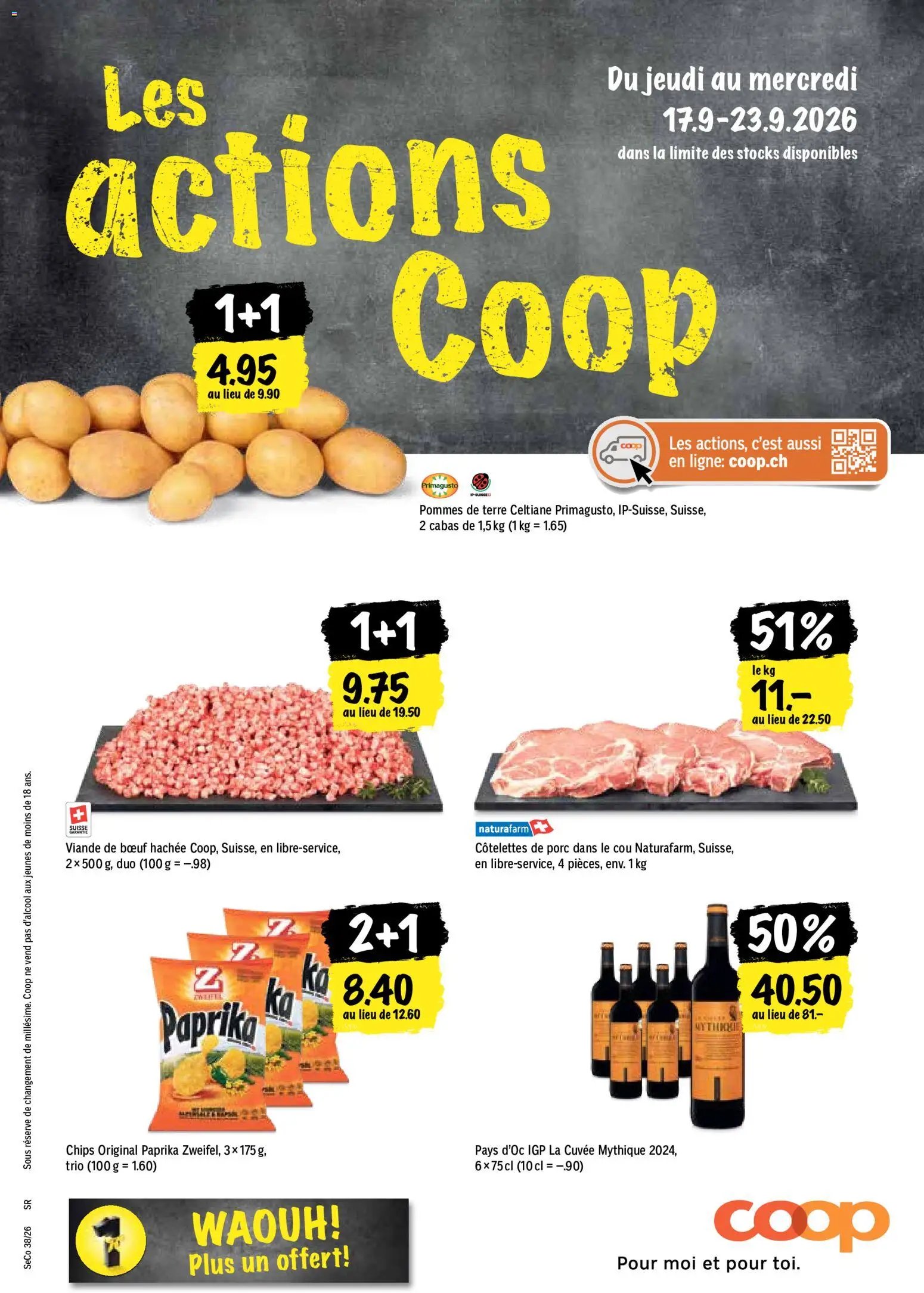 Coop aktionen FR