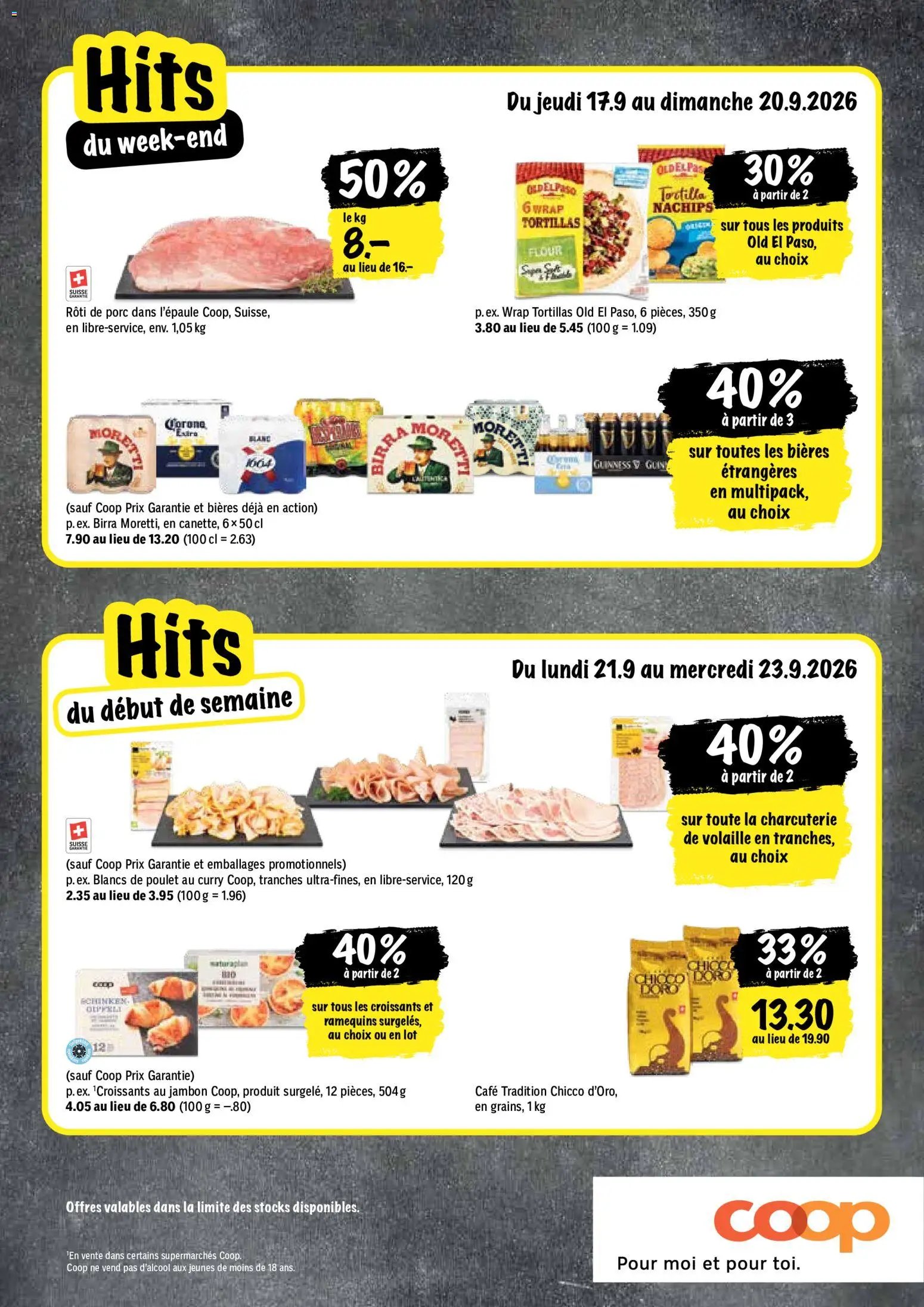 Coop aktionen FR