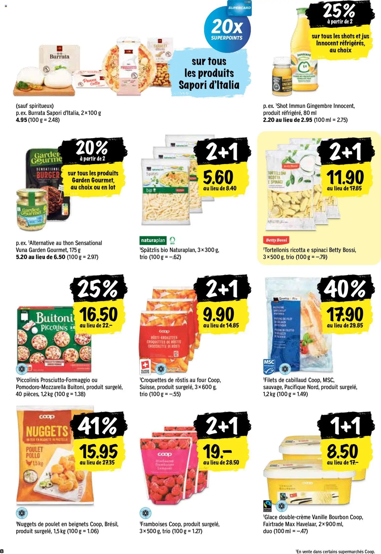 Coop aktionen FR