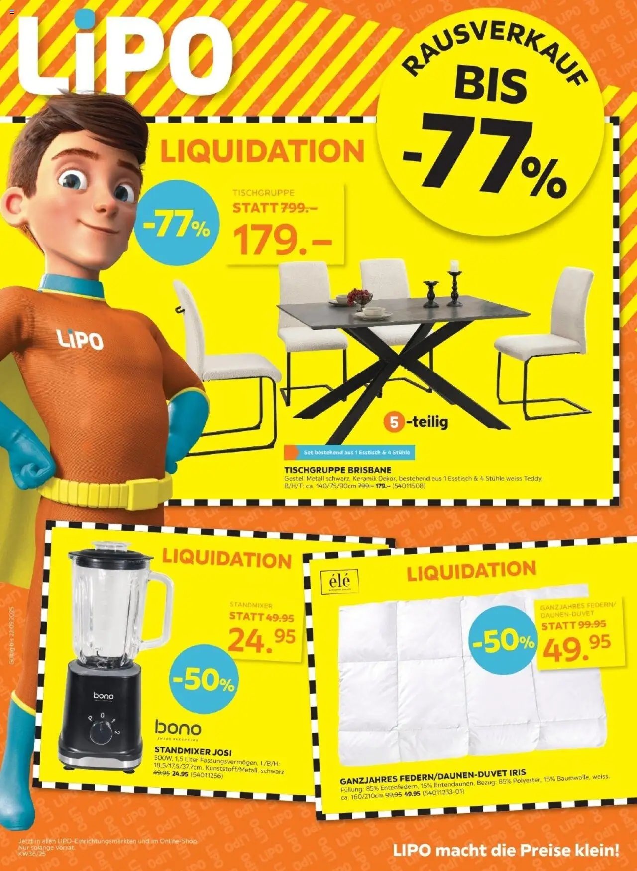Lipo Aktionen (2025-09-02 - 2025-09-22) | 1