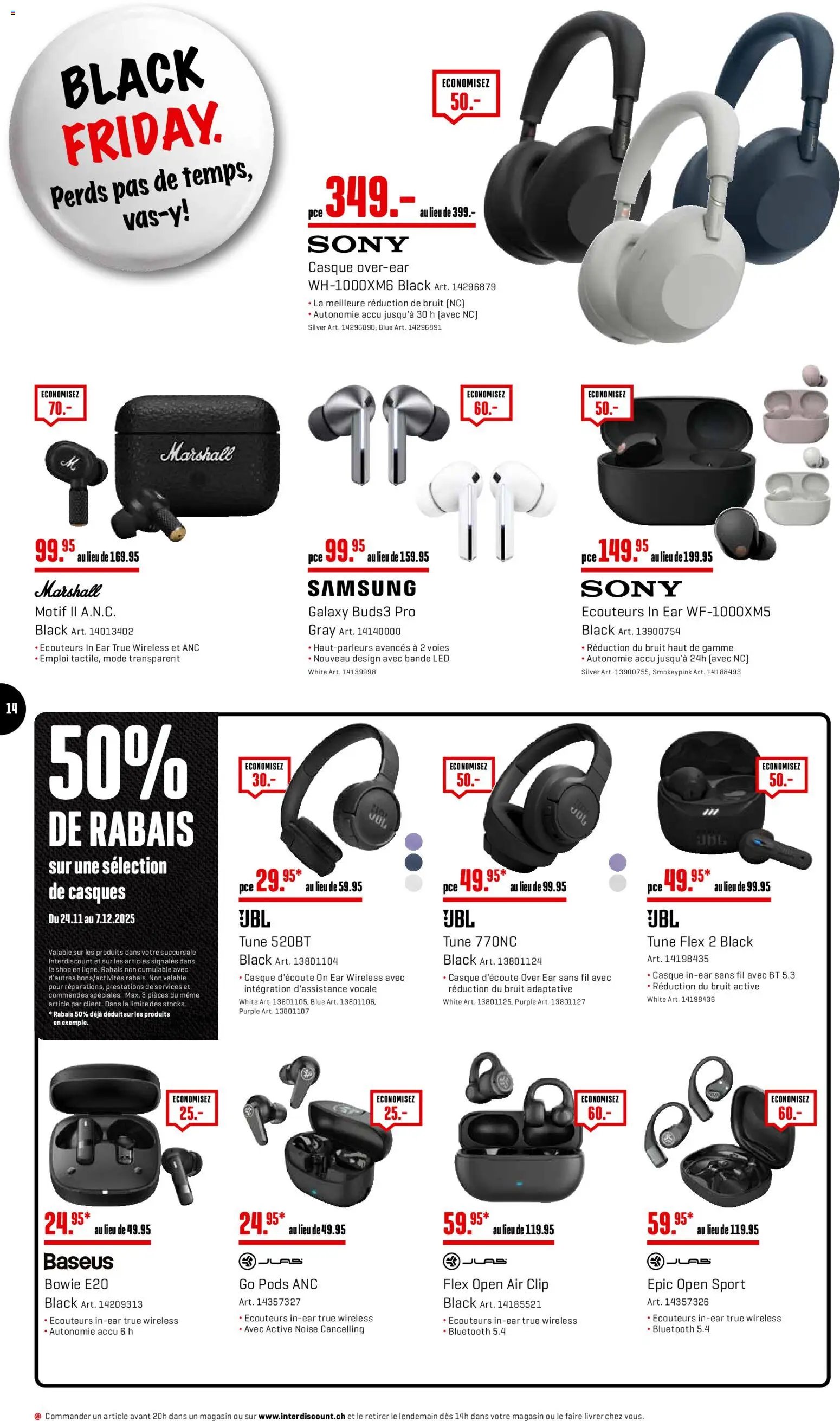 Interdiscount Black Friday FR (2025-11-24 - 2025-11-30) | 14