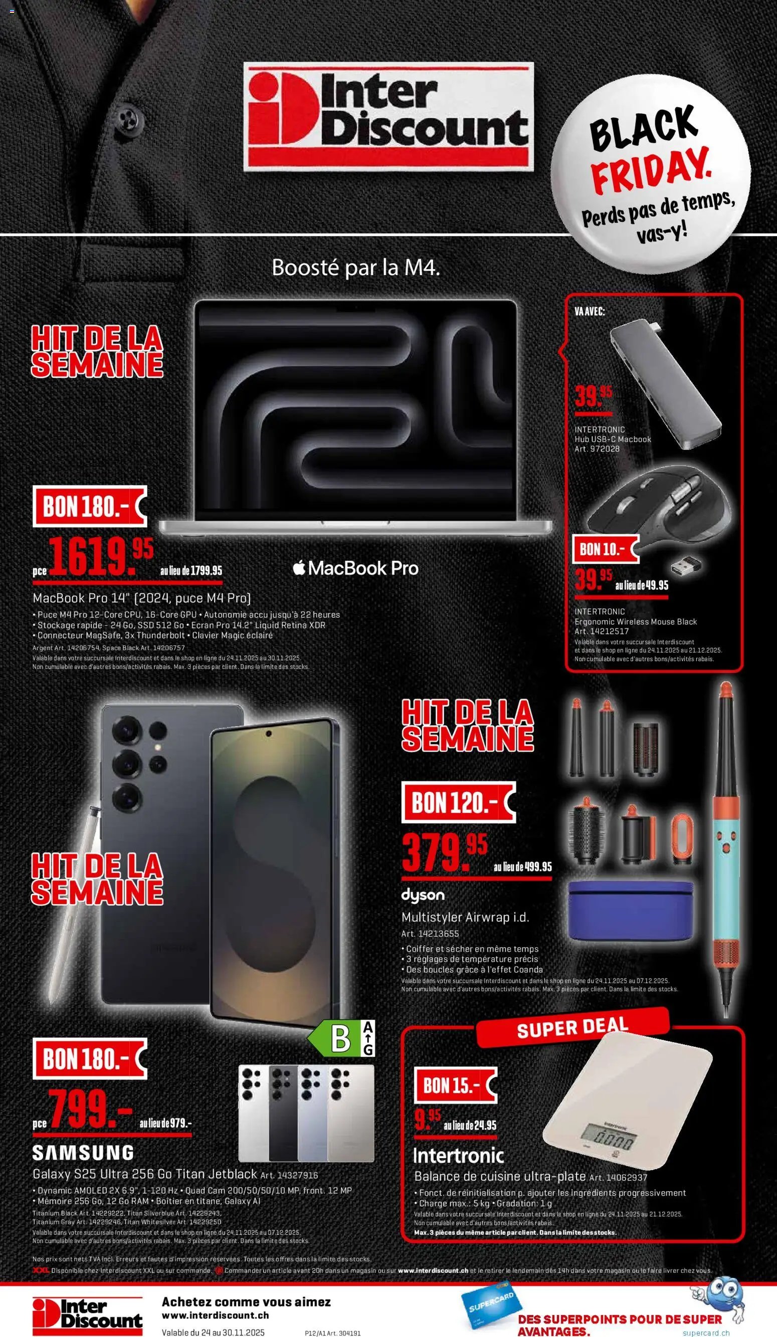 Interdiscount Black Friday FR (2025-11-24 - 2025-11-30) | 24