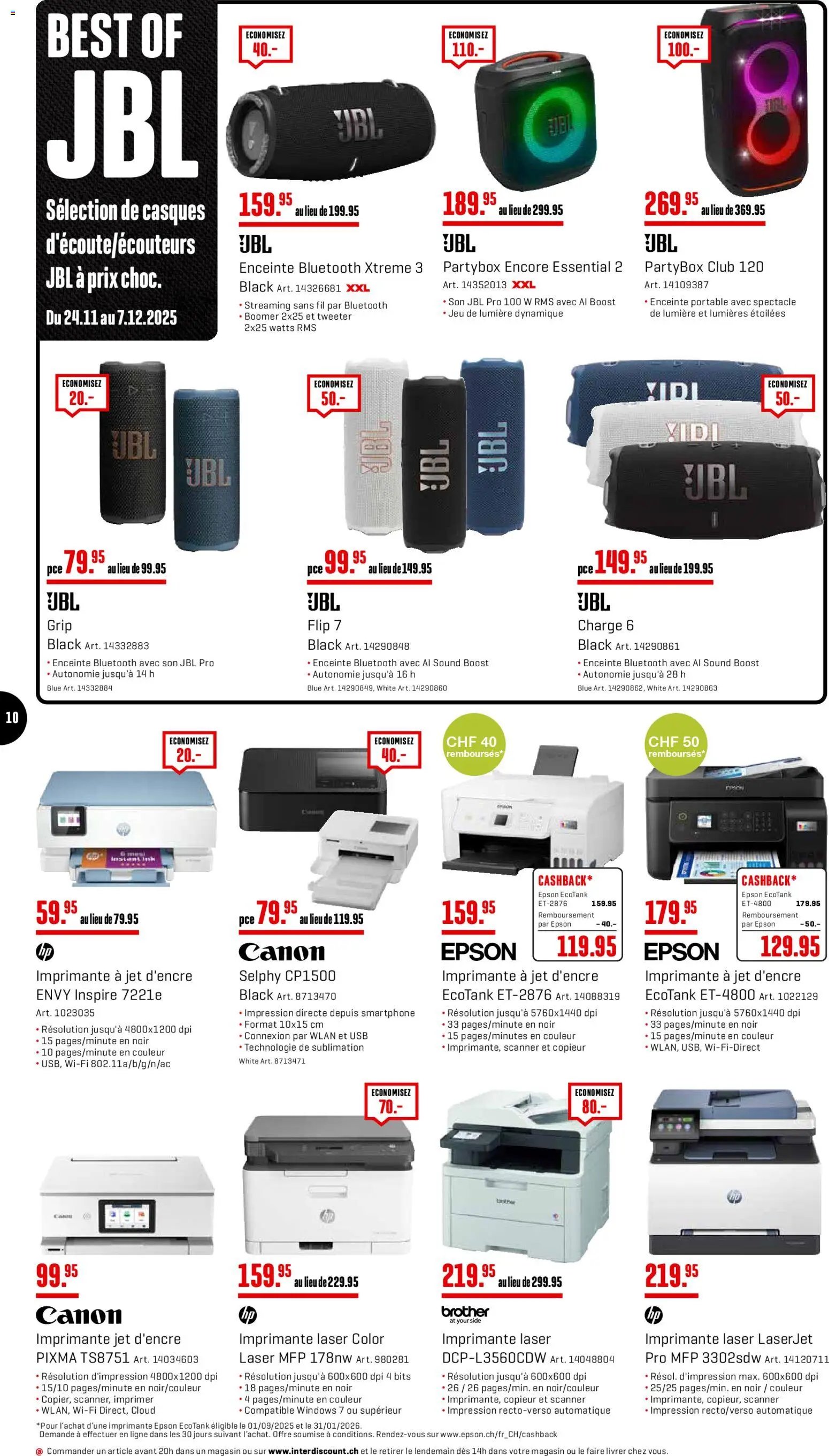 Interdiscount Black Friday FR (2025-11-24 - 2025-11-30) | 10
