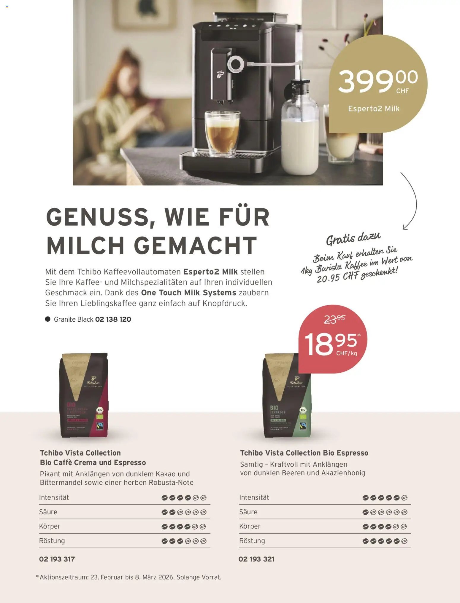 Tchibo Aktionen (2026-02-24 - 2026-03-31)