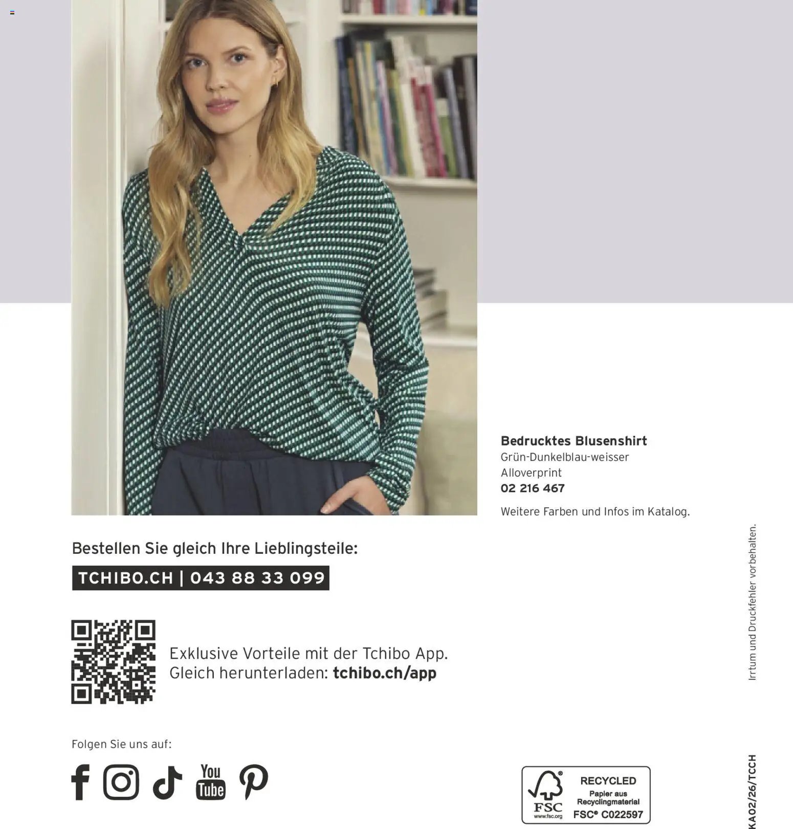 Tchibo Aktionen (2026-02-24 - 2026-03-31)