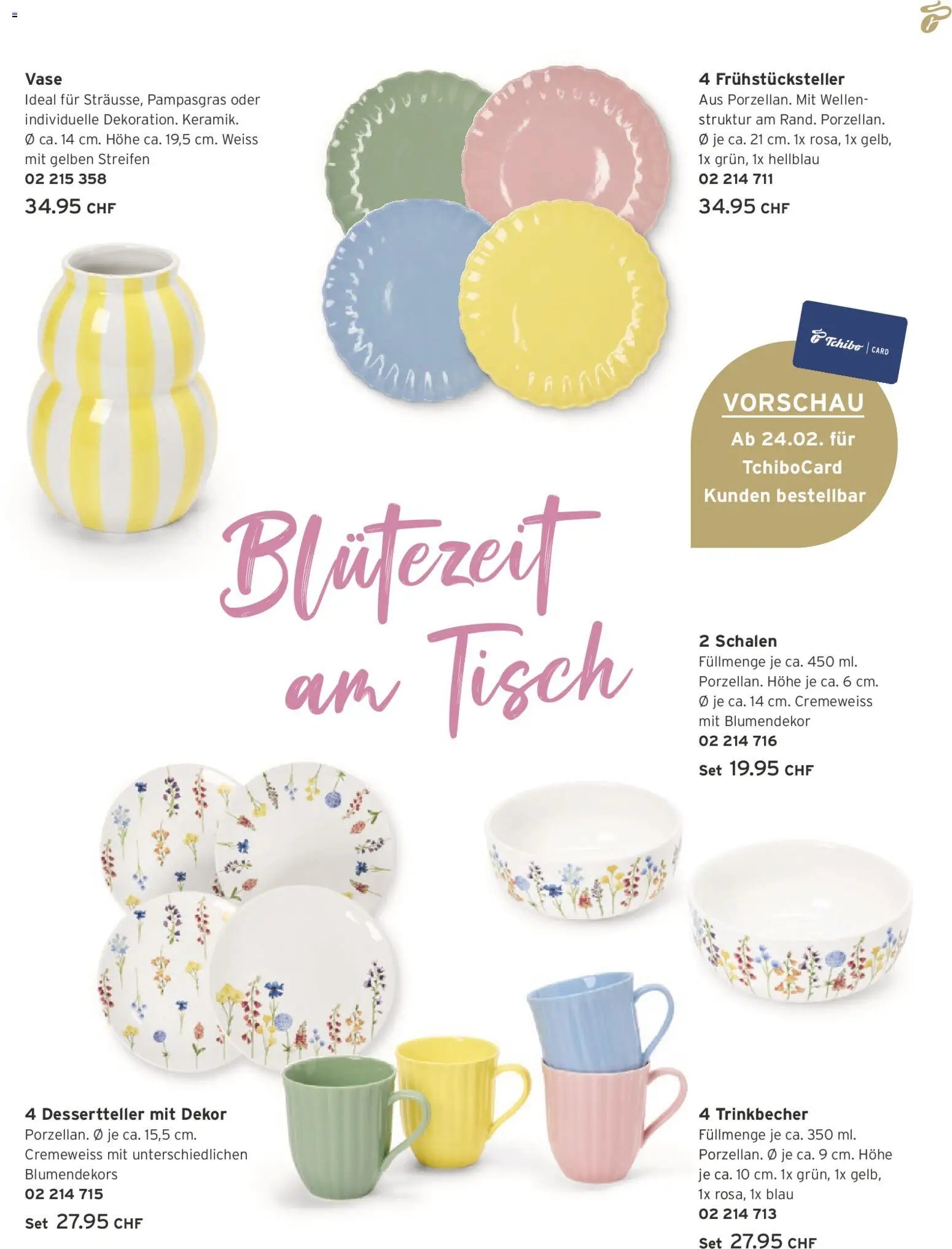 Tchibo Aktionen (2026-02-24 - 2026-03-31)