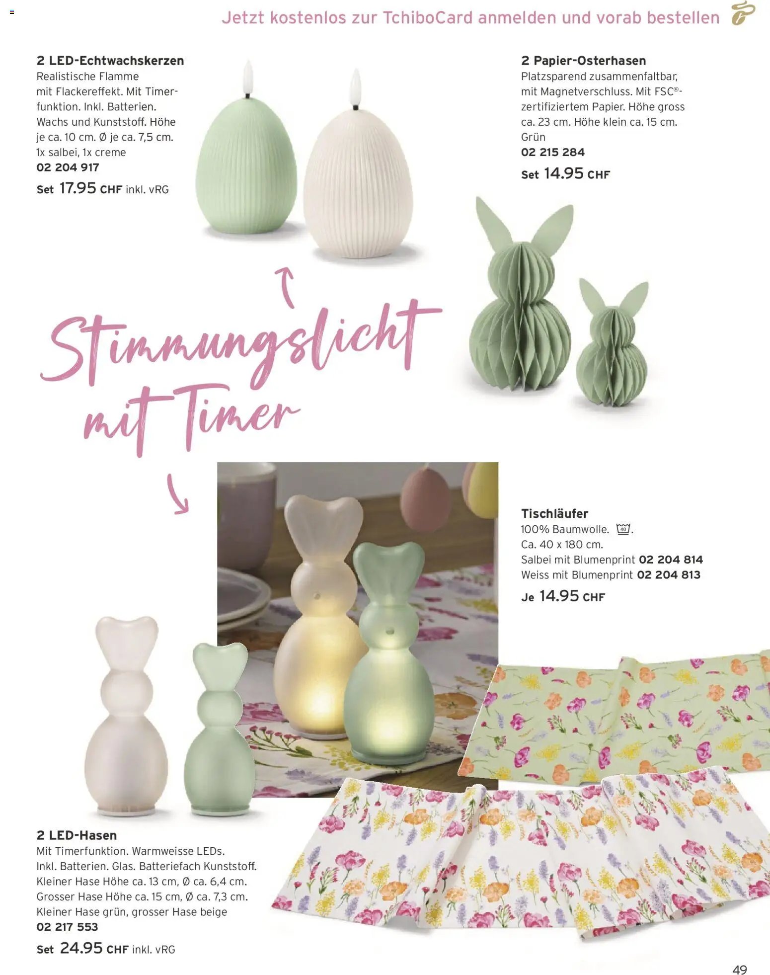 Tchibo Aktionen (2026-02-24 - 2026-03-31)