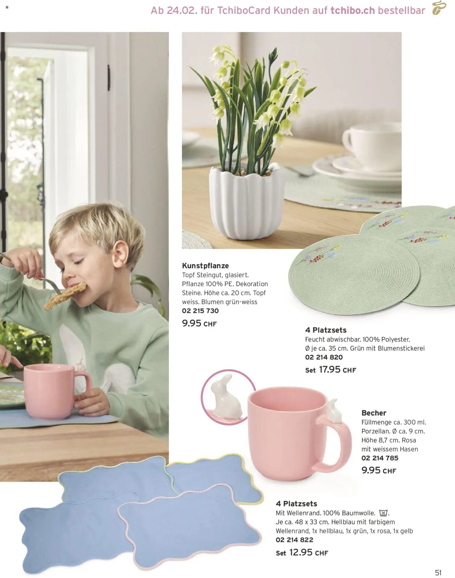 Tchibo Aktionen (2026-02-24 - 2026-03-31)